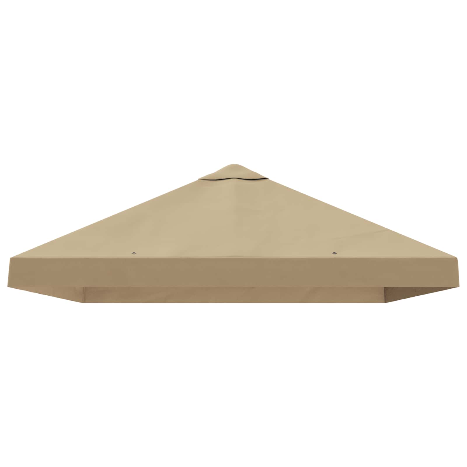 Copertura Tenda Gazebo 6 x 3 m Beige Poliestere 190 gsm