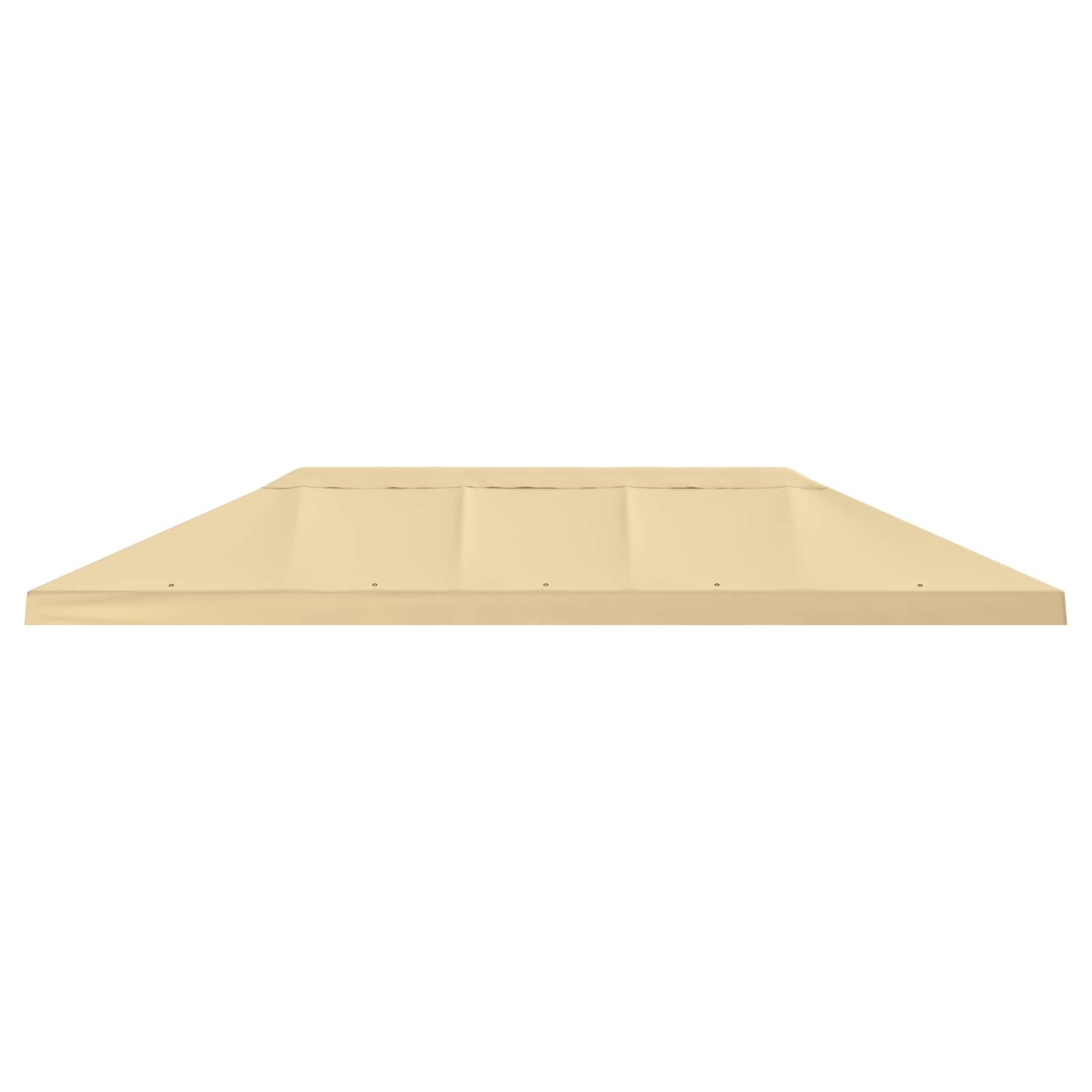 Copertura Tenda Gazebo 6 x 3 m Crema Poliestere 190 gsm