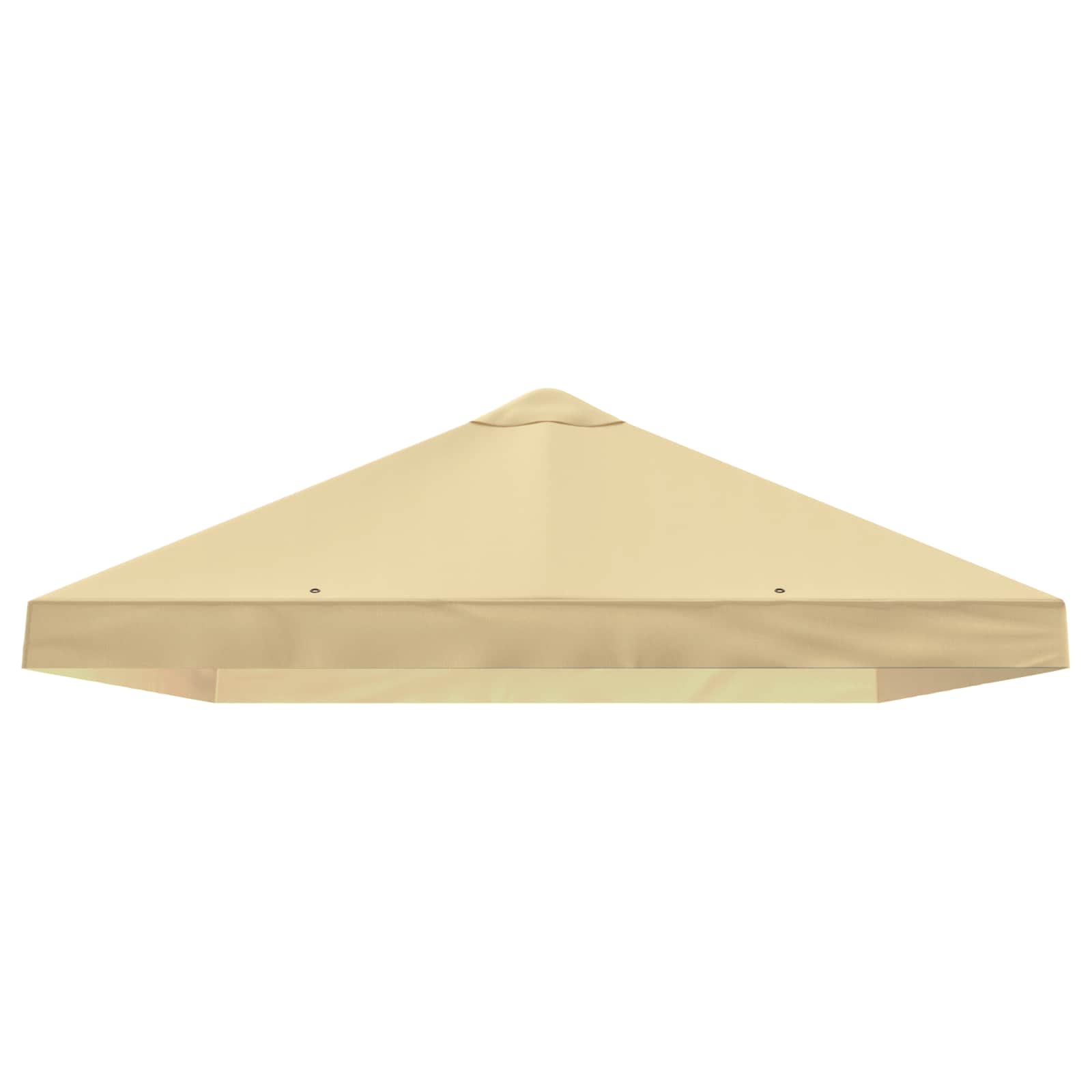Copertura Tenda Gazebo 6 x 3 m Crema Poliestere 190 gsm
