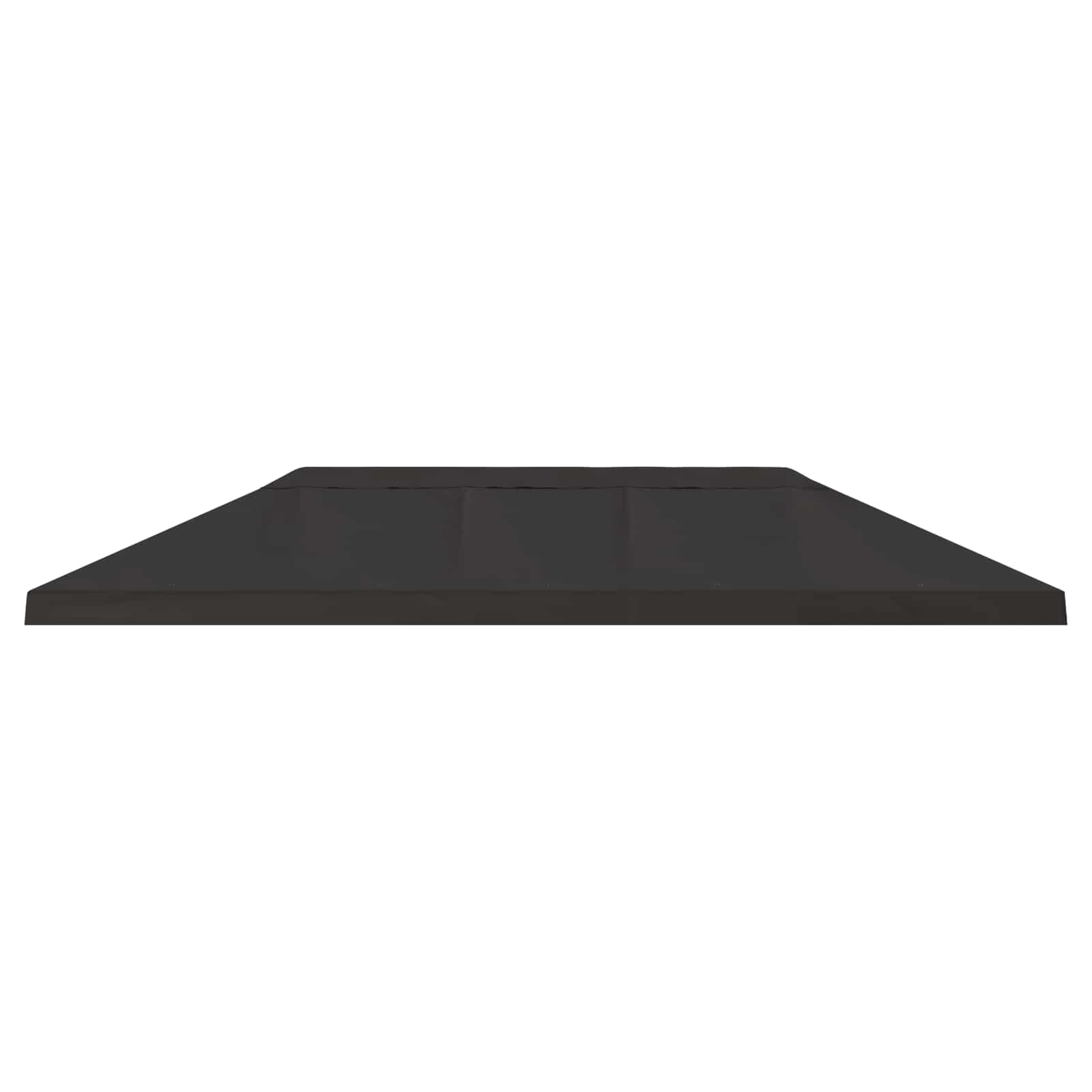 Copertura Tenda Gazebo 6 x 3 m Antracite Poliestere 190 gsm