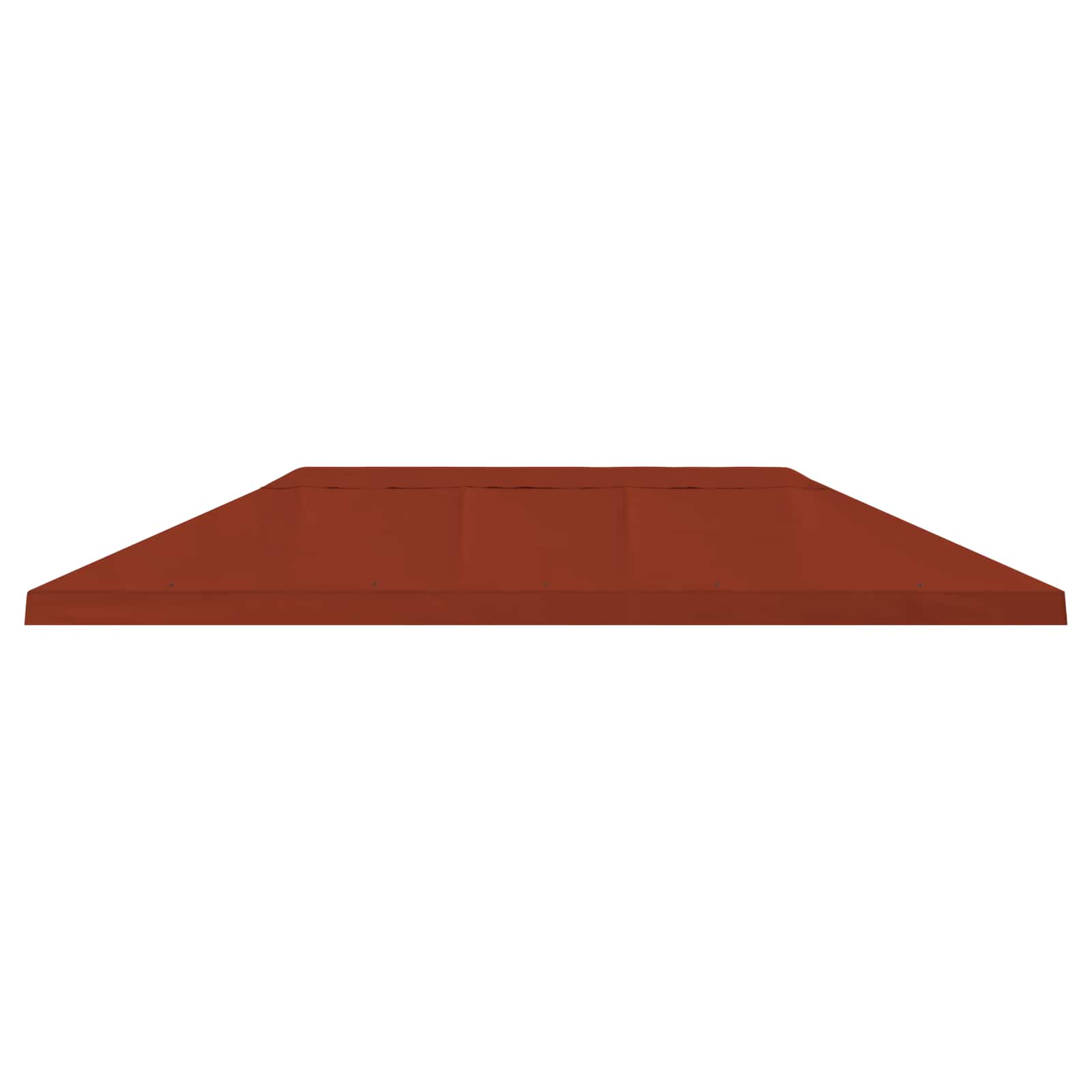 Copertura Tenda Gazebo 6 x 3 m Terracotta Poliestere 190 gsm