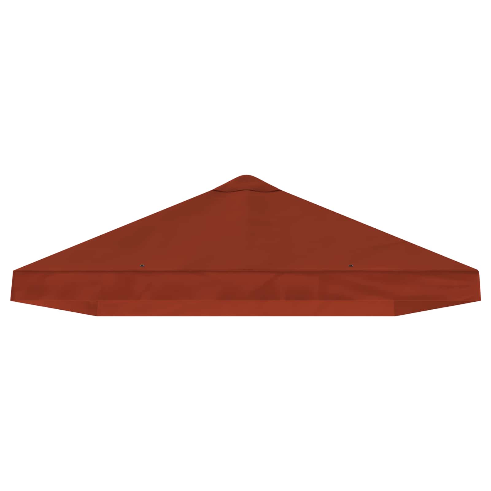 Copertura Tenda Gazebo 6 x 3 m Terracotta Poliestere 190 gsm