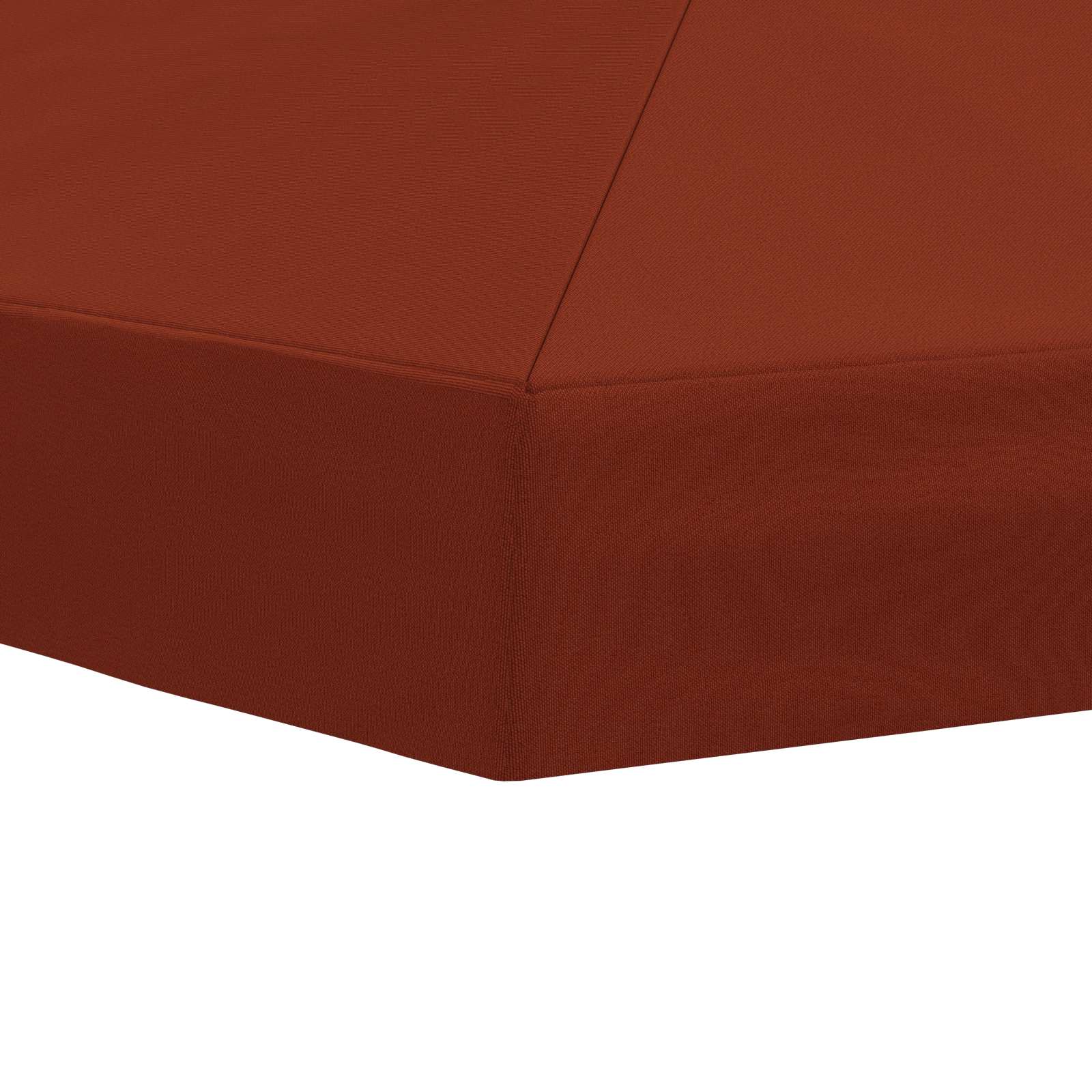 Copertura Tenda Gazebo 6 x 3 m Terracotta Poliestere 190 gsm