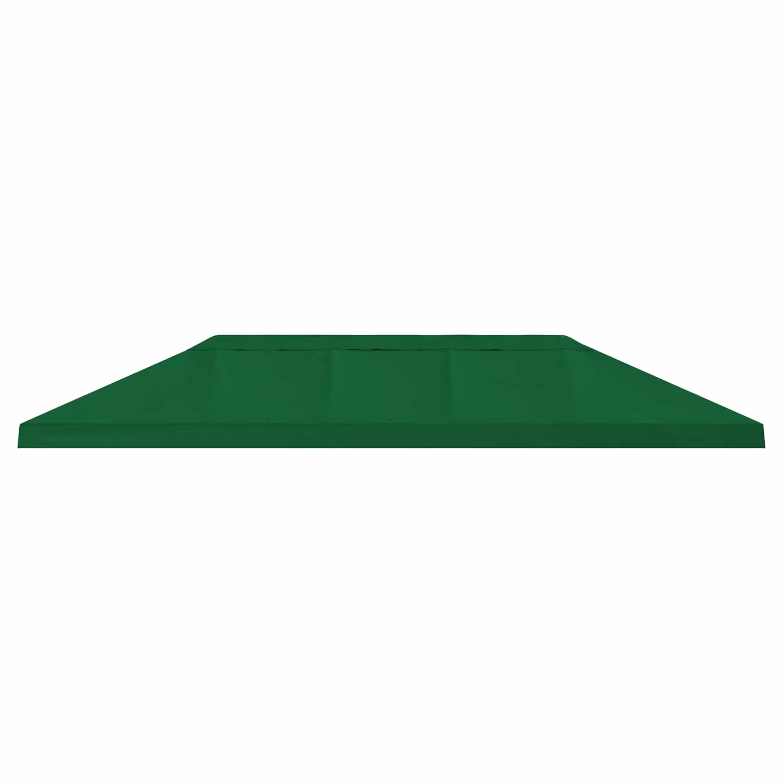 Copertura Tenda Gazebo 6 x 3 m Verde Poliestere 190 gsm