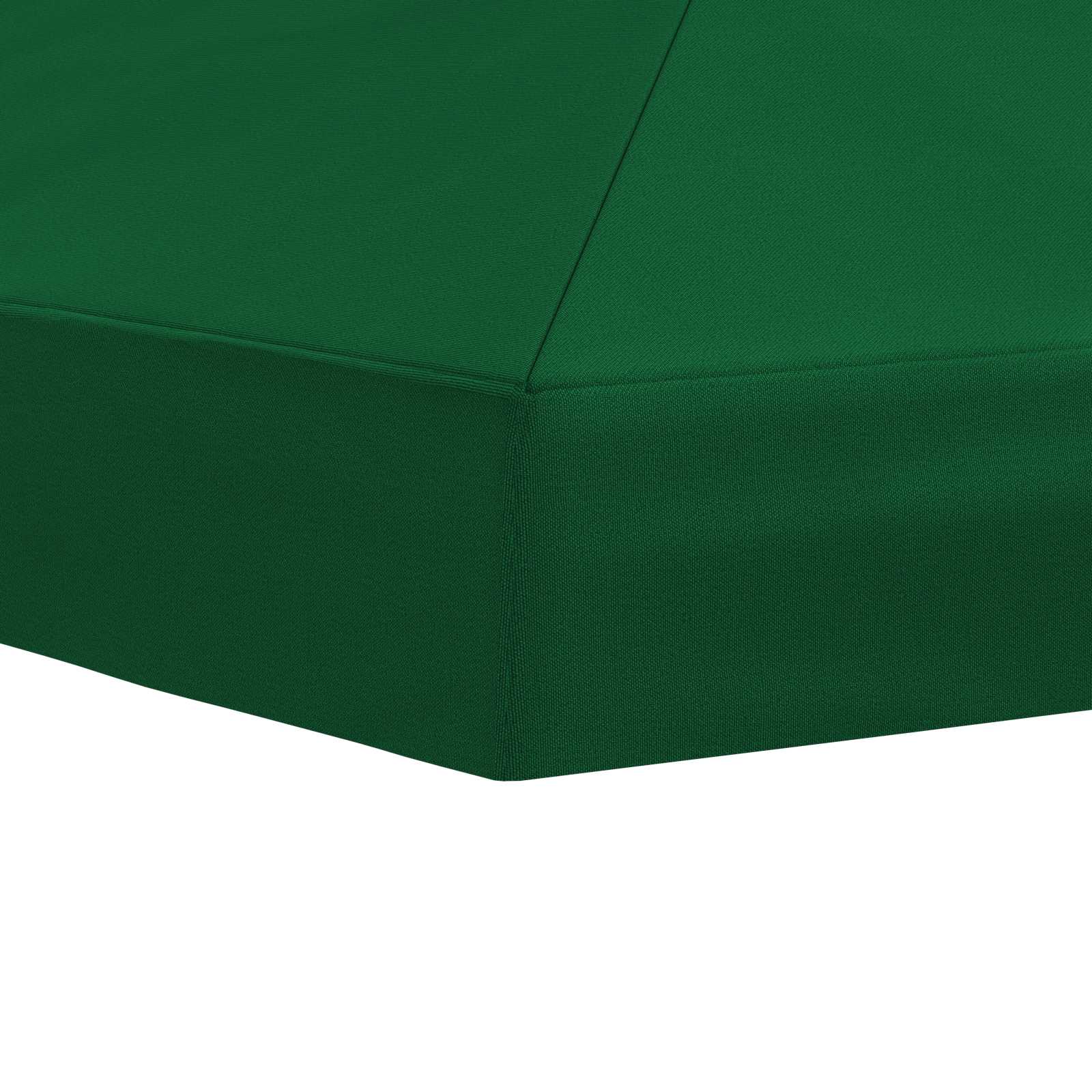 Copertura Tenda Gazebo 6 x 3 m Verde Poliestere 190 gsm