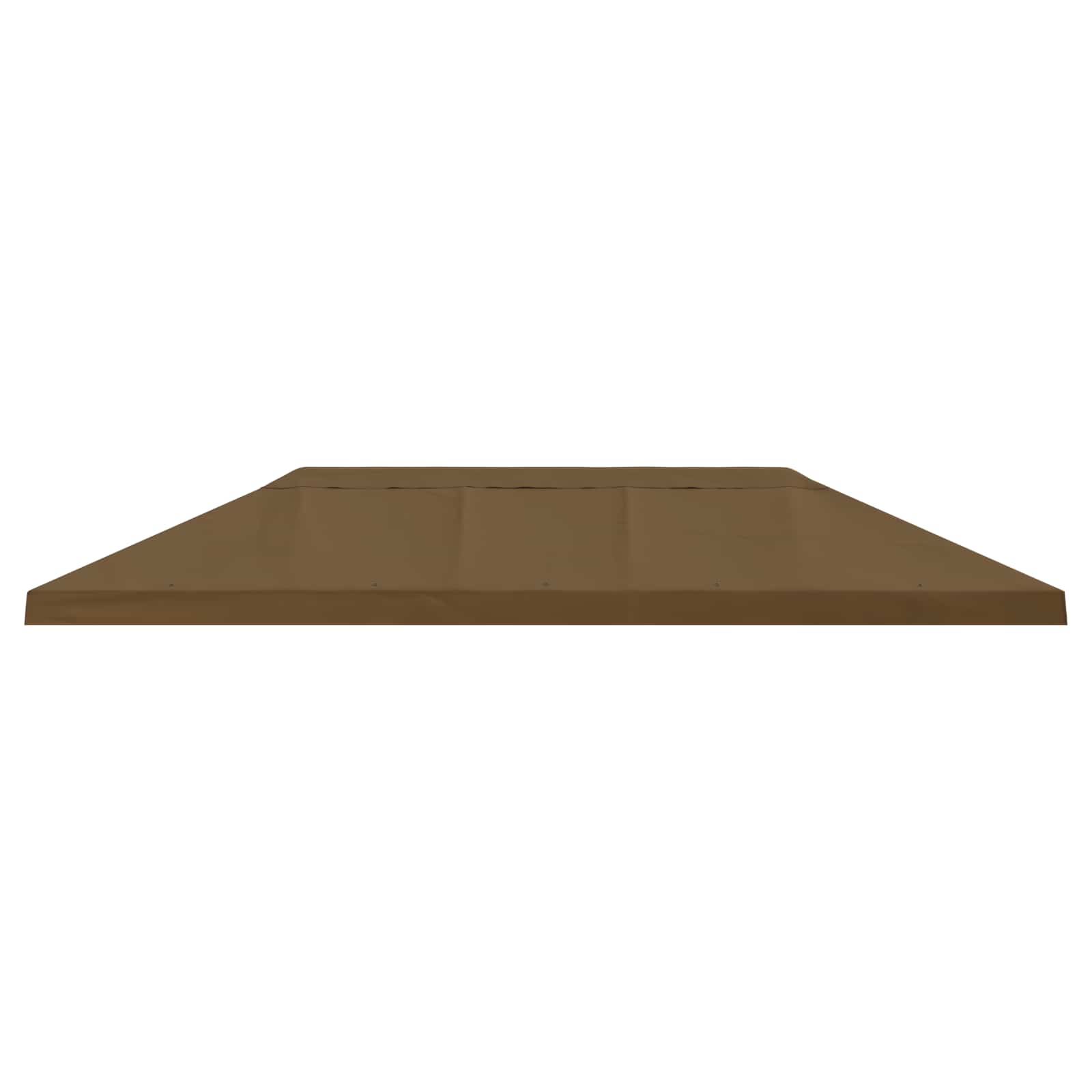 Copertura Tenda Gazebo 6 x 3 m Tortora Poliestere 190 gsm