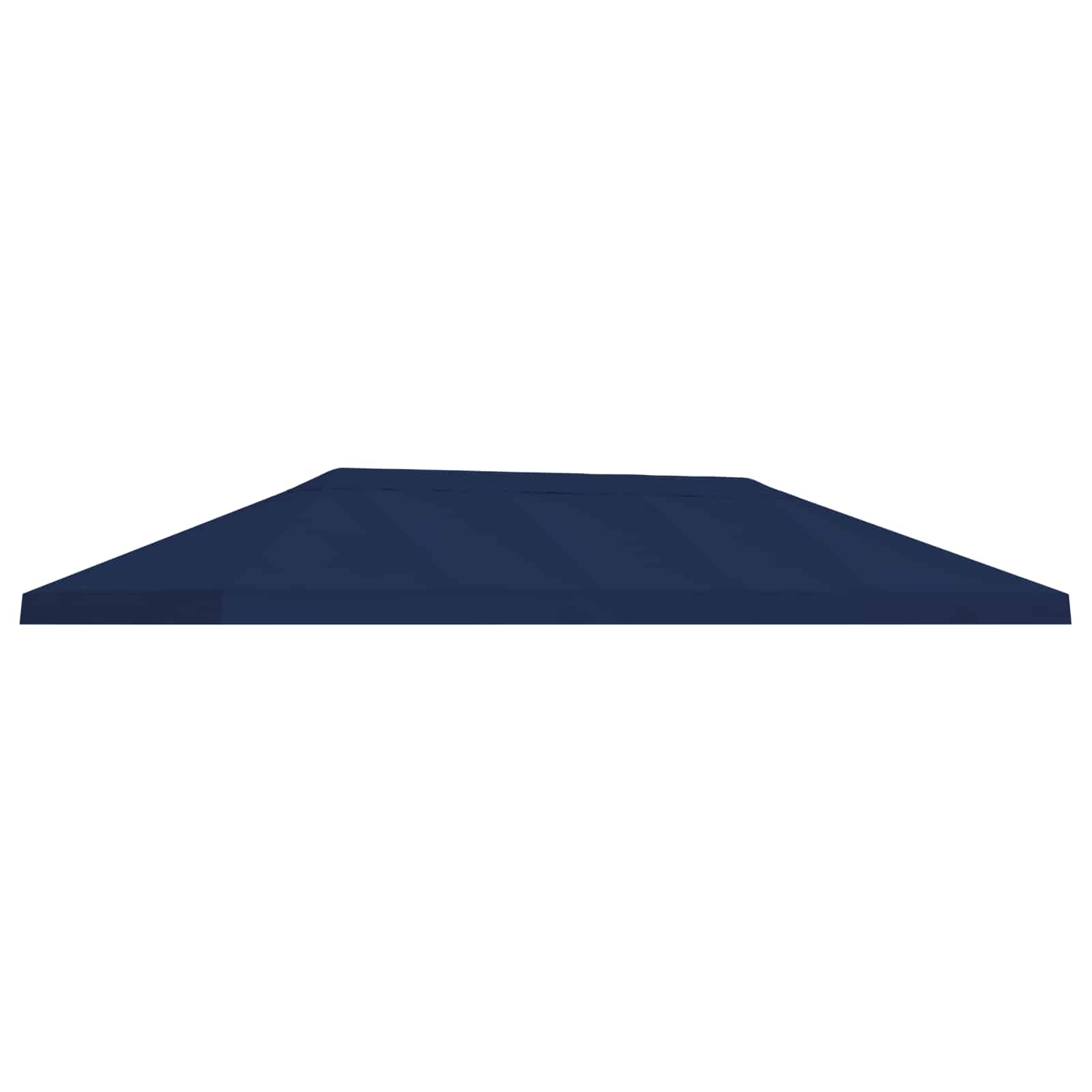 Copertura Tenda Gazebo 6 x 3 m Blu Poliestere 190 gsm
