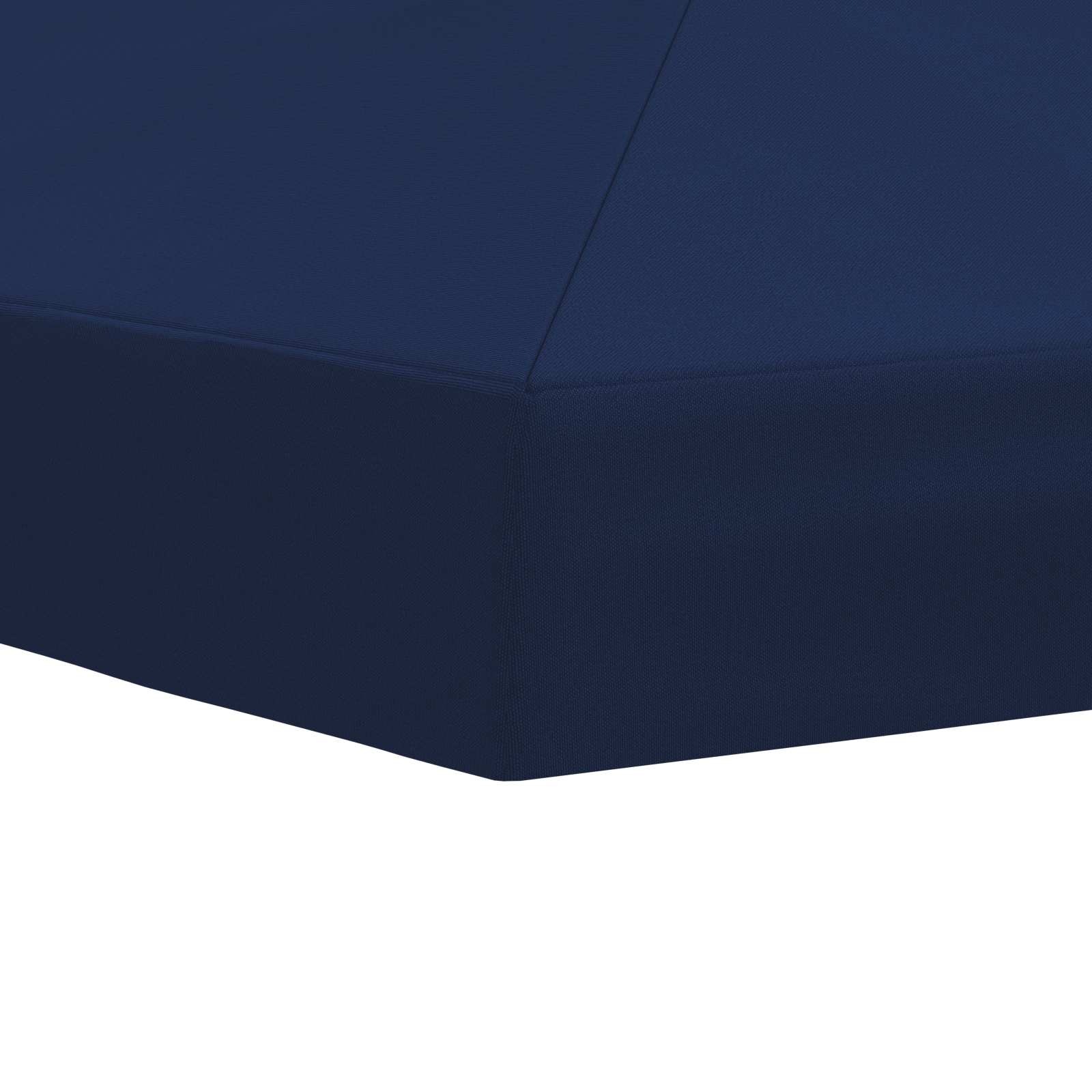 Copertura Tenda Gazebo 6 x 3 m Blu Poliestere 190 gsm