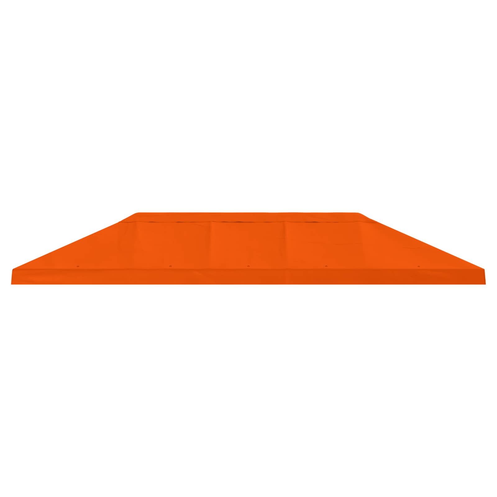 Copertura Tenda Gazebo 6 x 3 m Arancione Poliestere 190 gsm
