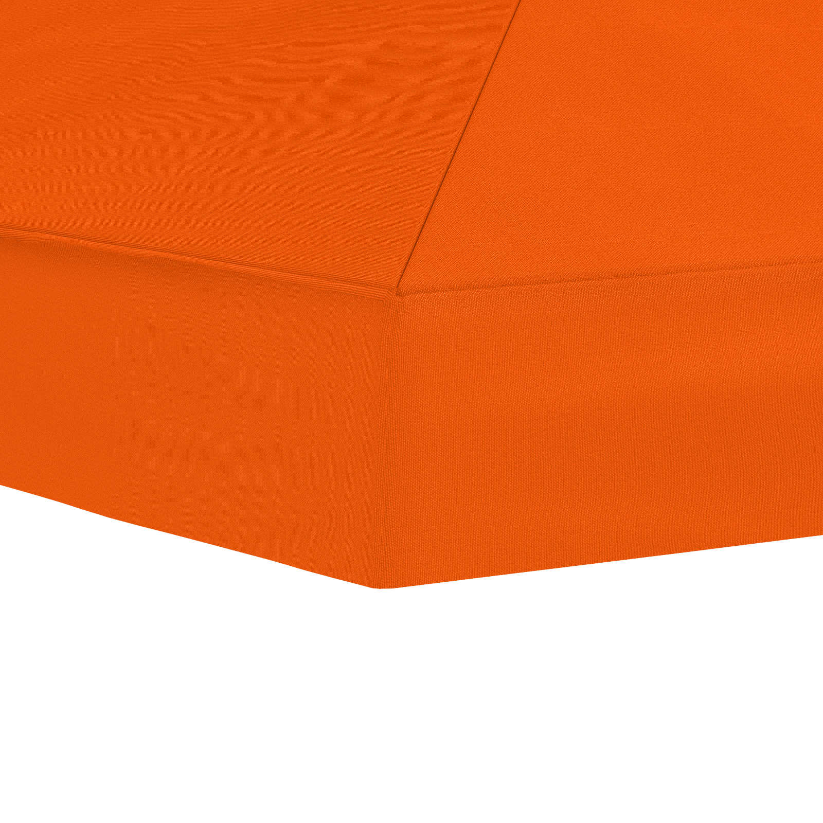 Copertura Tenda Gazebo 6 x 3 m Arancione Poliestere 190 gsm