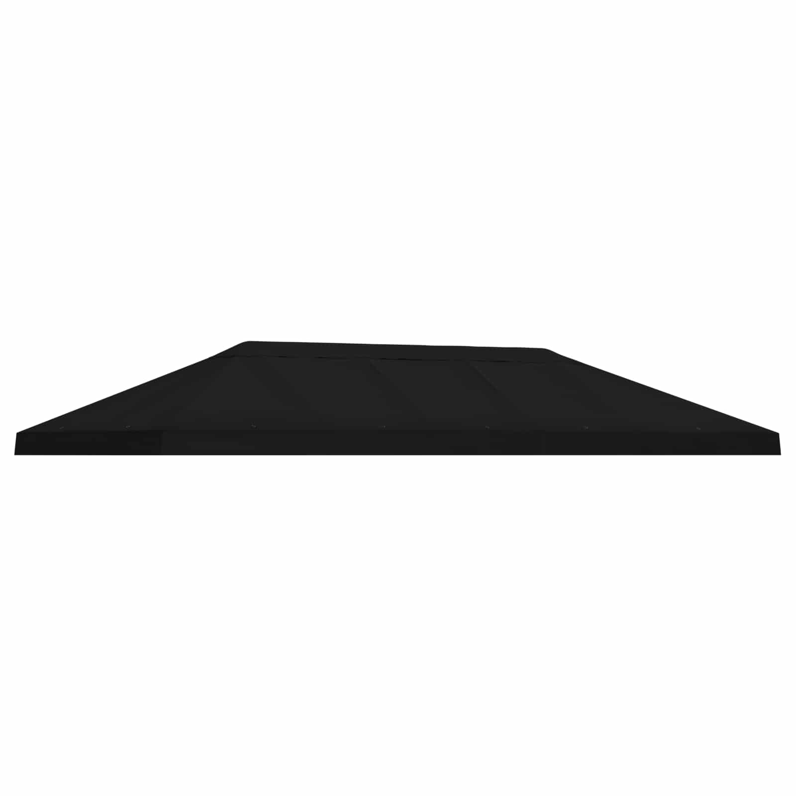 Copertura gazebo nera 600 x 300 cm in poliestere 190 gsm