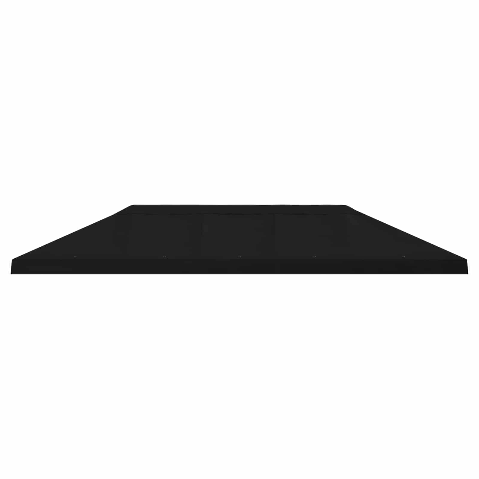 Copertura gazebo nera 600 x 300 cm in poliestere 190 gsm