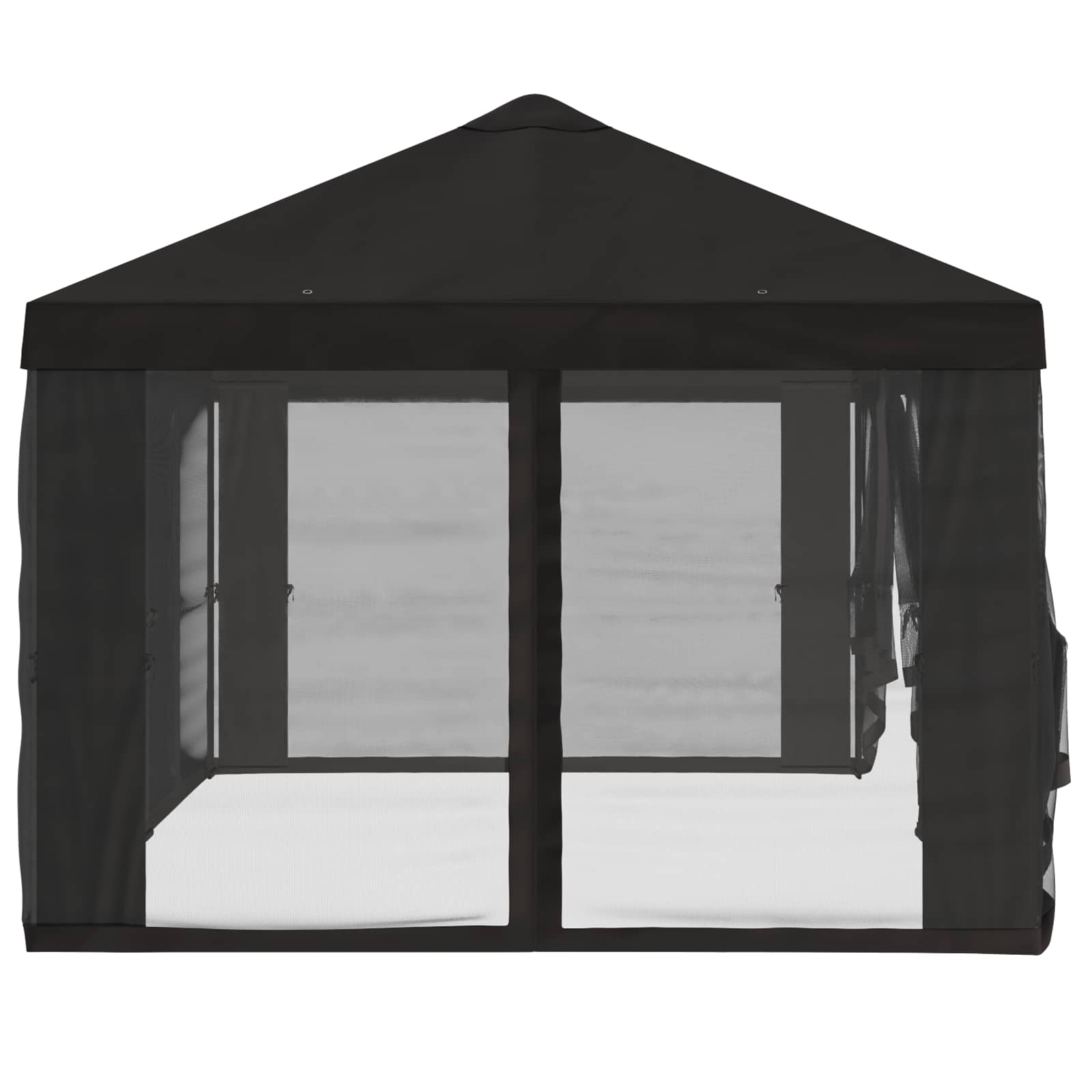 Copertura Gazebo con Pareti Laterali 6 x 3 m Antracite