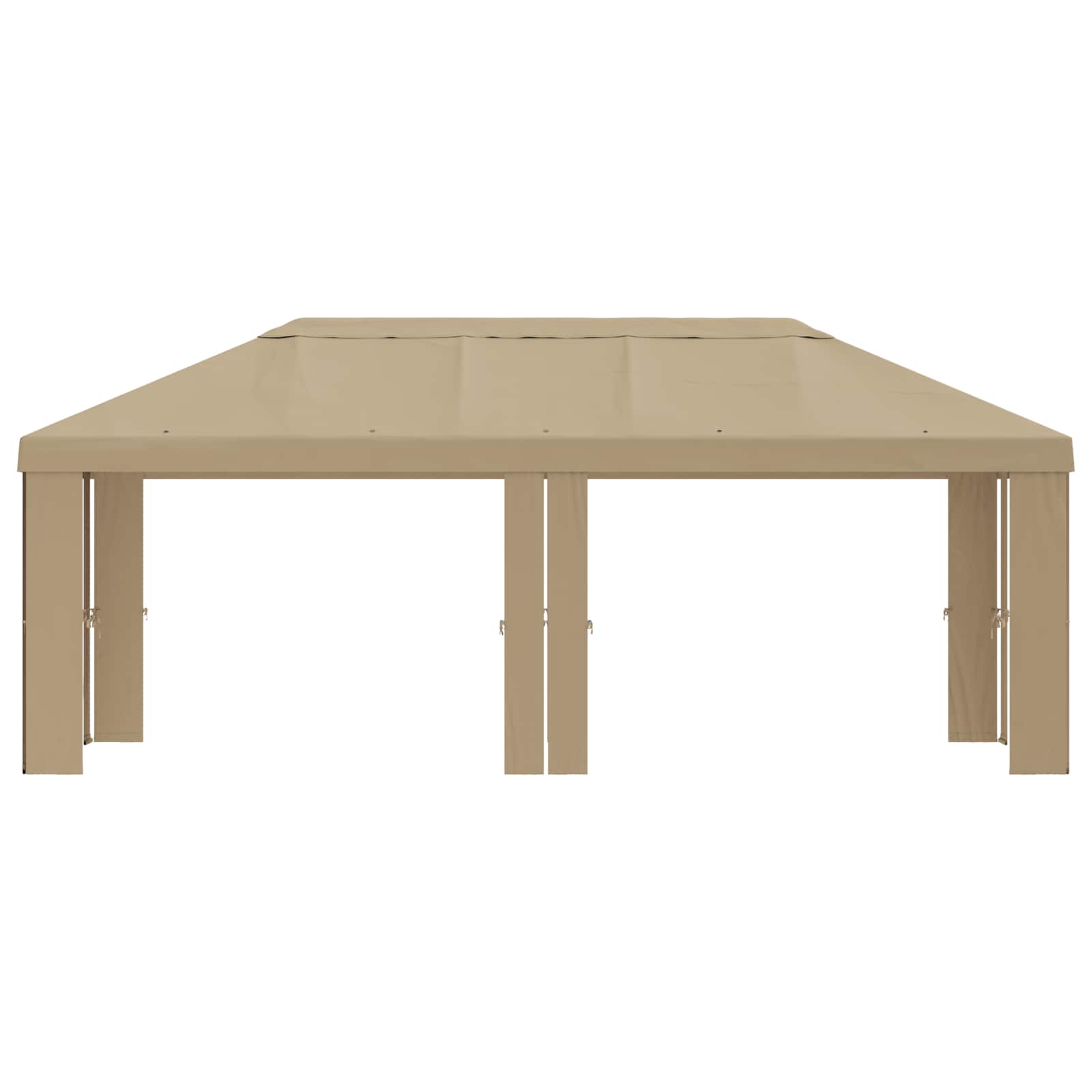 Copertura per Gazebo 6 x 3 m Beige Poliestere 190 gsm