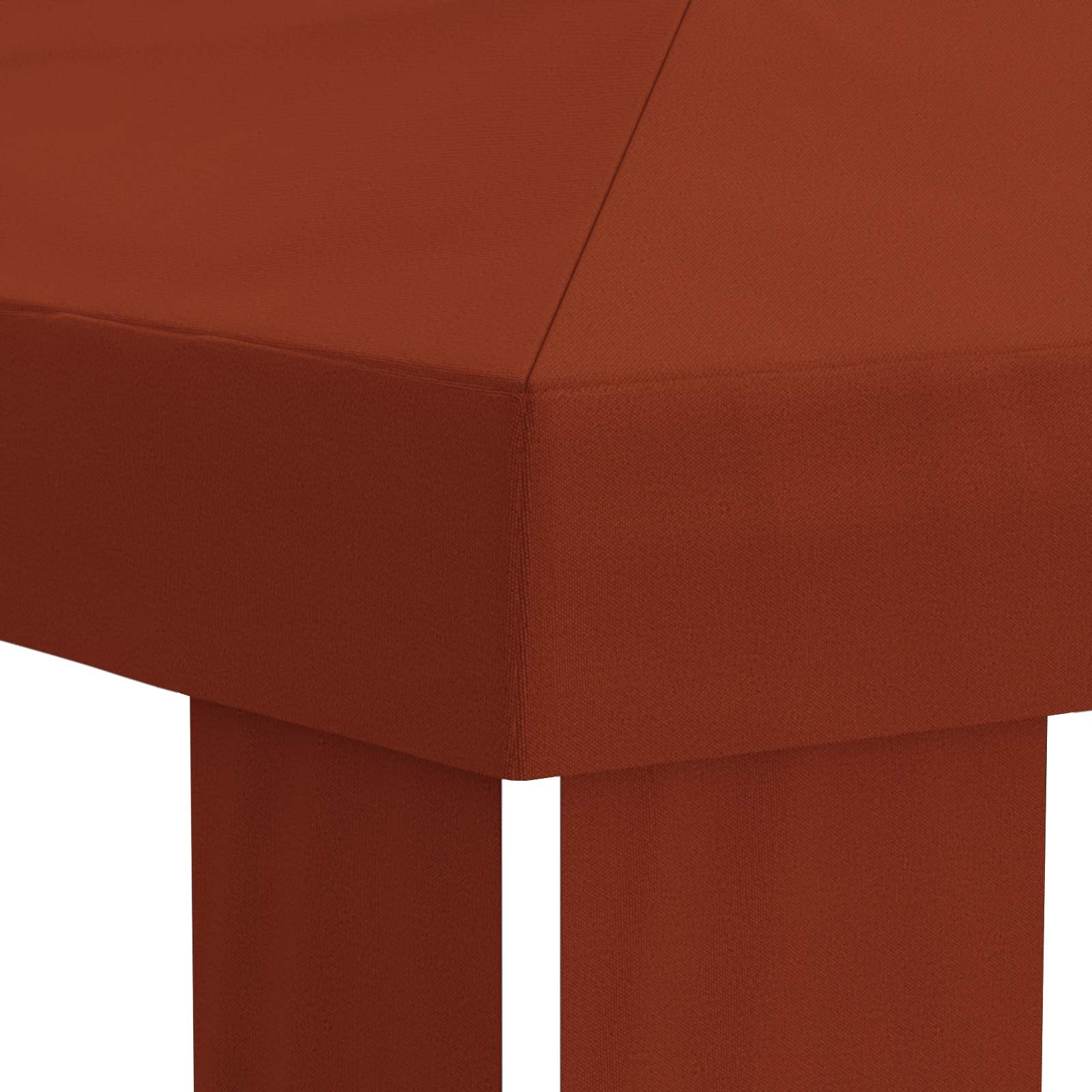 Copertura per Gazebo 6 x 3 m Terracotta Poliestere 190 gsm