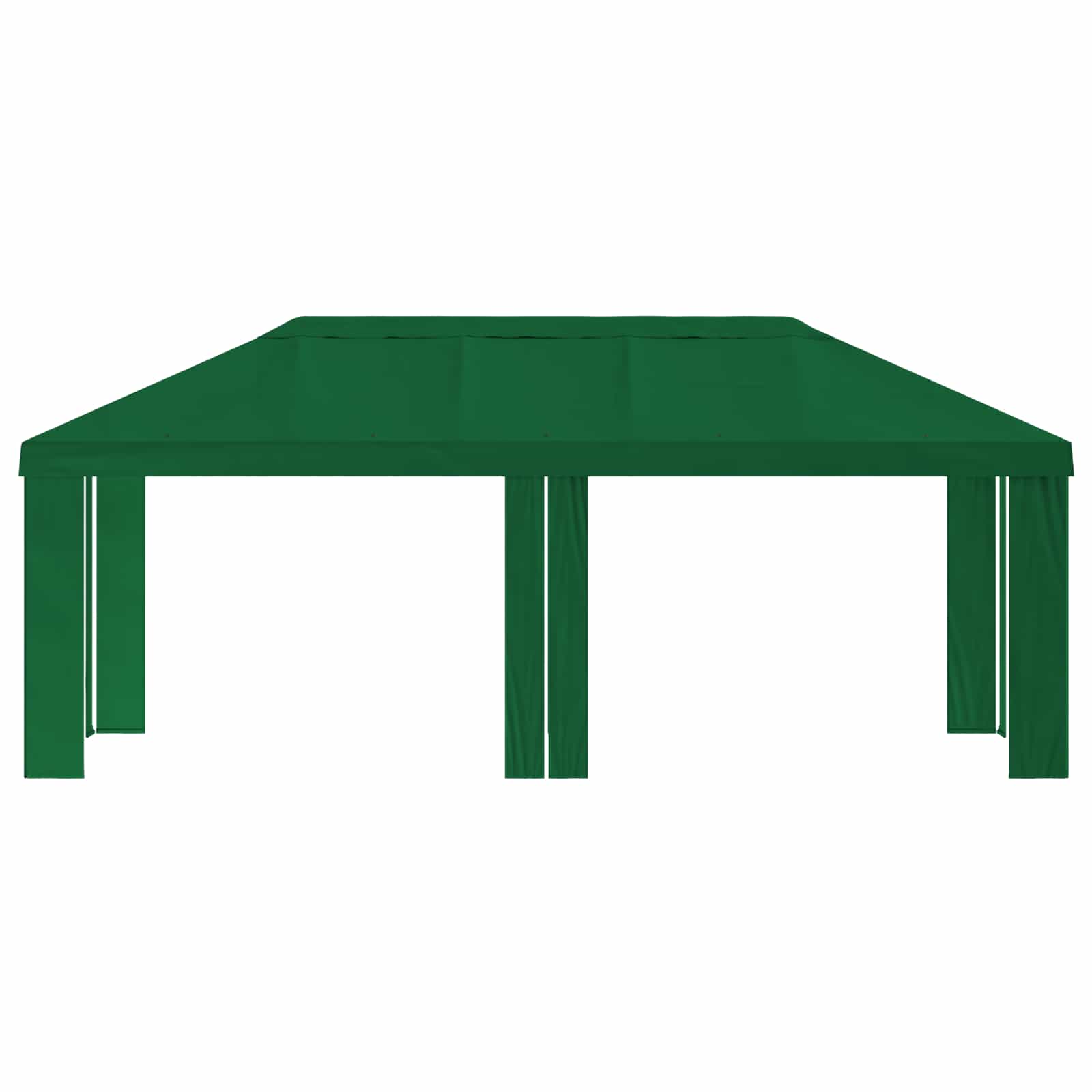 Copertura per Gazebo 6 x 3 m Verde Poliestere 190 gsm