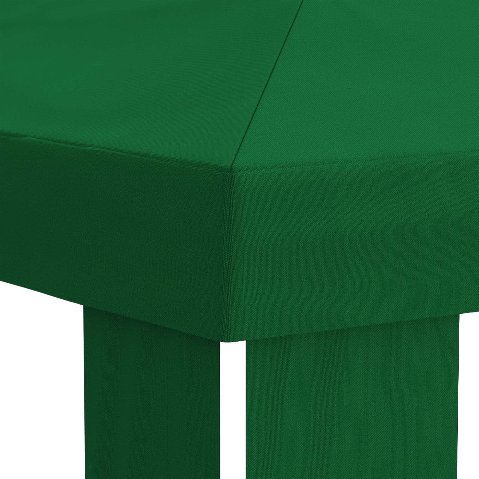 Copertura per Gazebo 6 x 3 m Verde Poliestere 190 gsm