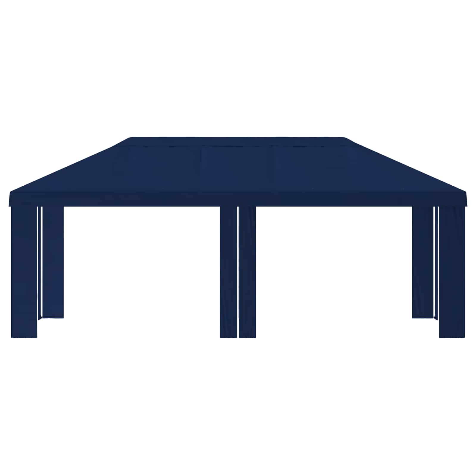Copertura per Gazebo 6 x 3 m Blu Poliestere 190 gsm