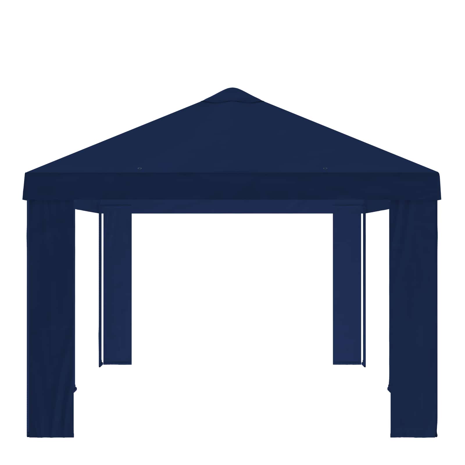 Copertura per Gazebo 6 x 3 m Blu Poliestere 190 gsm