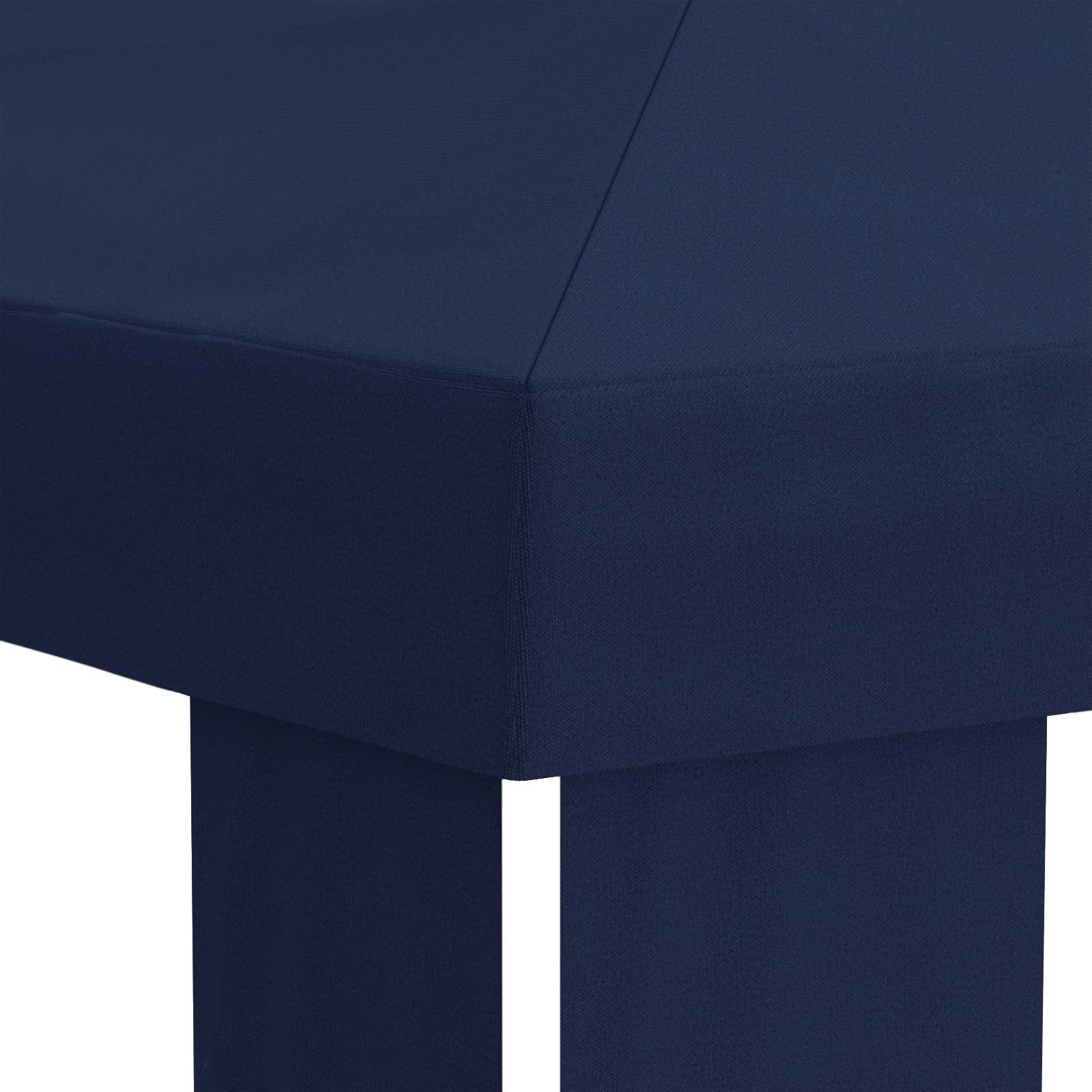 Copertura per Gazebo 6 x 3 m Blu Poliestere 190 gsm
