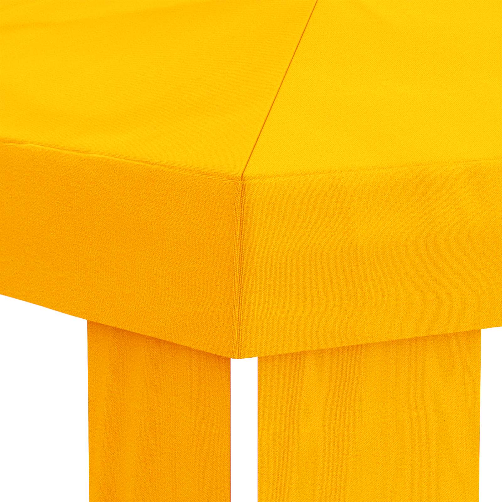 Copertura per Gazebo 6 x 3 m Giallo Poliestere 190 gsm
