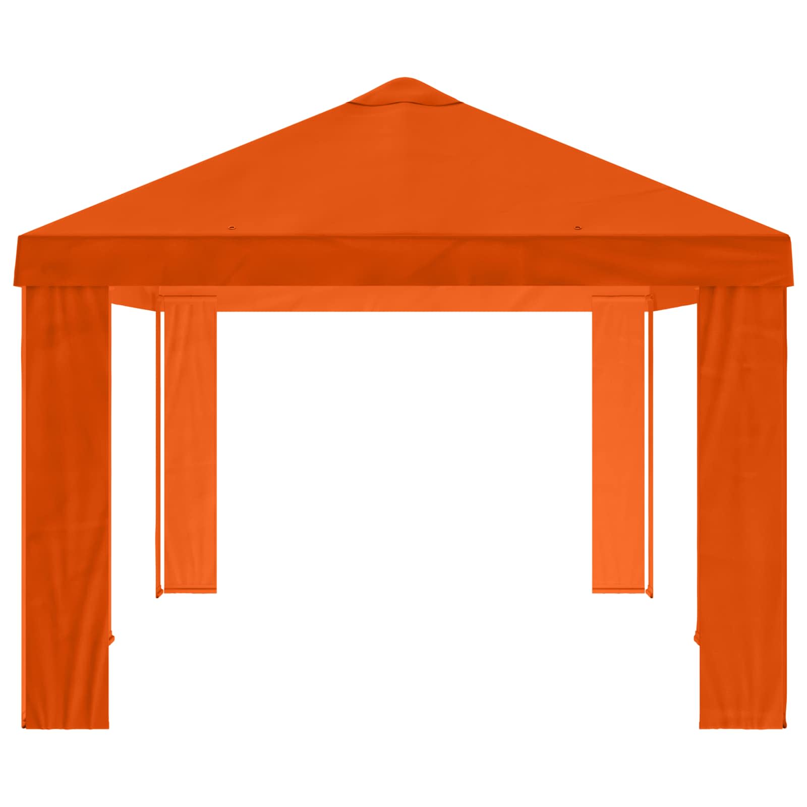 Copertura per Gazebo 6 x 3 m Arancione Poliestere 190 gsm