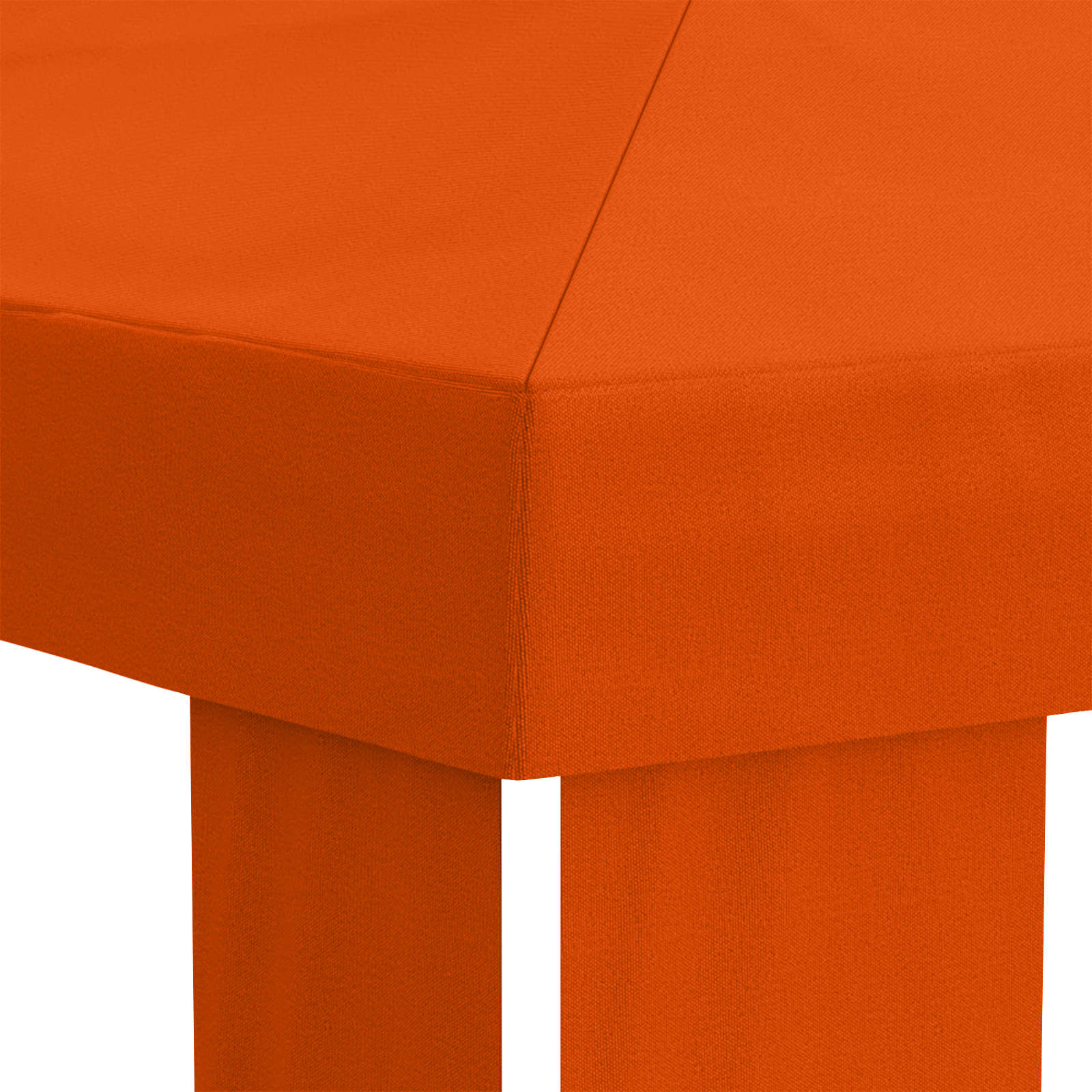 Copertura per Gazebo 6 x 3 m Arancione Poliestere 190 gsm