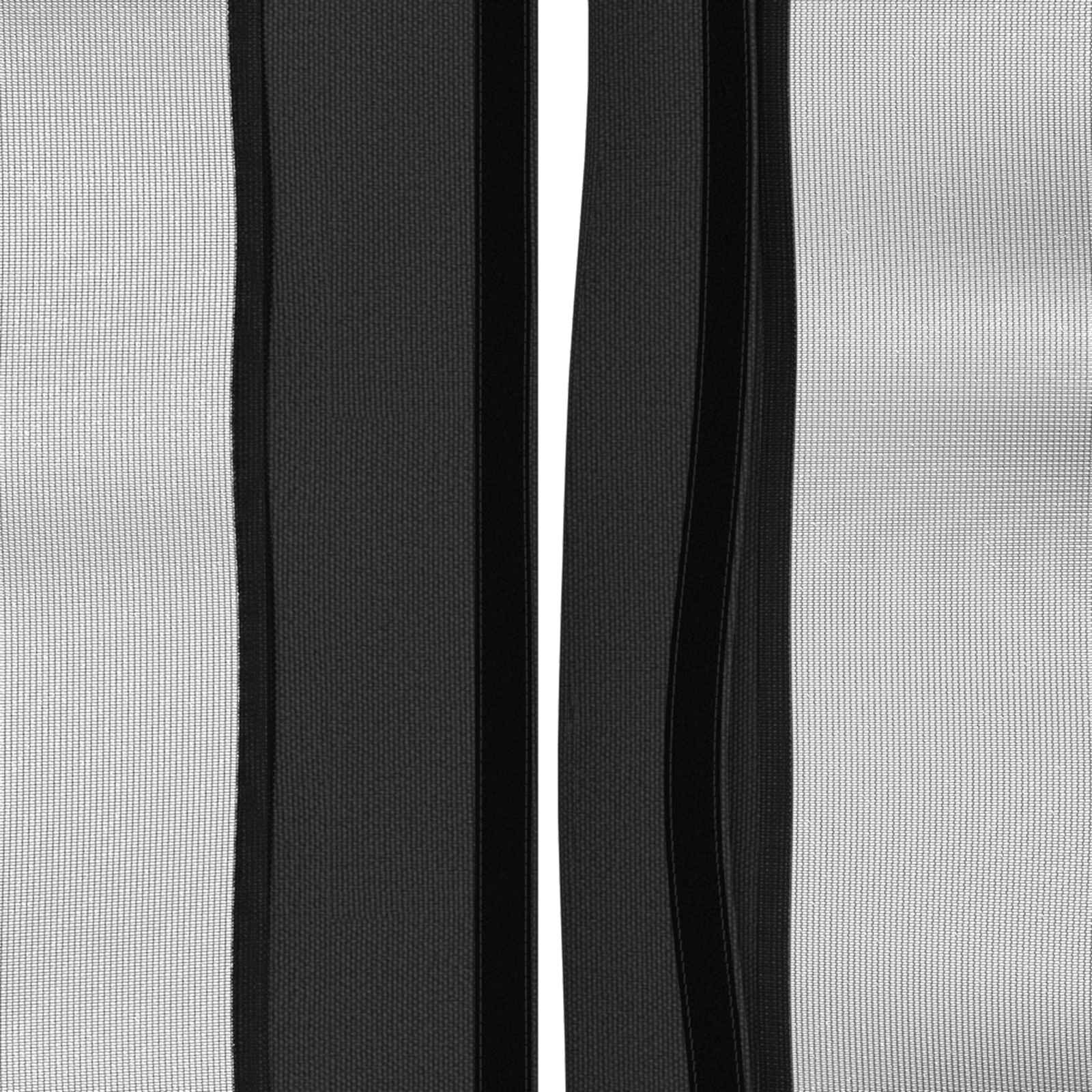 Copertura Gazebo con Pareti Laterali Antracite 600,5 x 300,5 cm