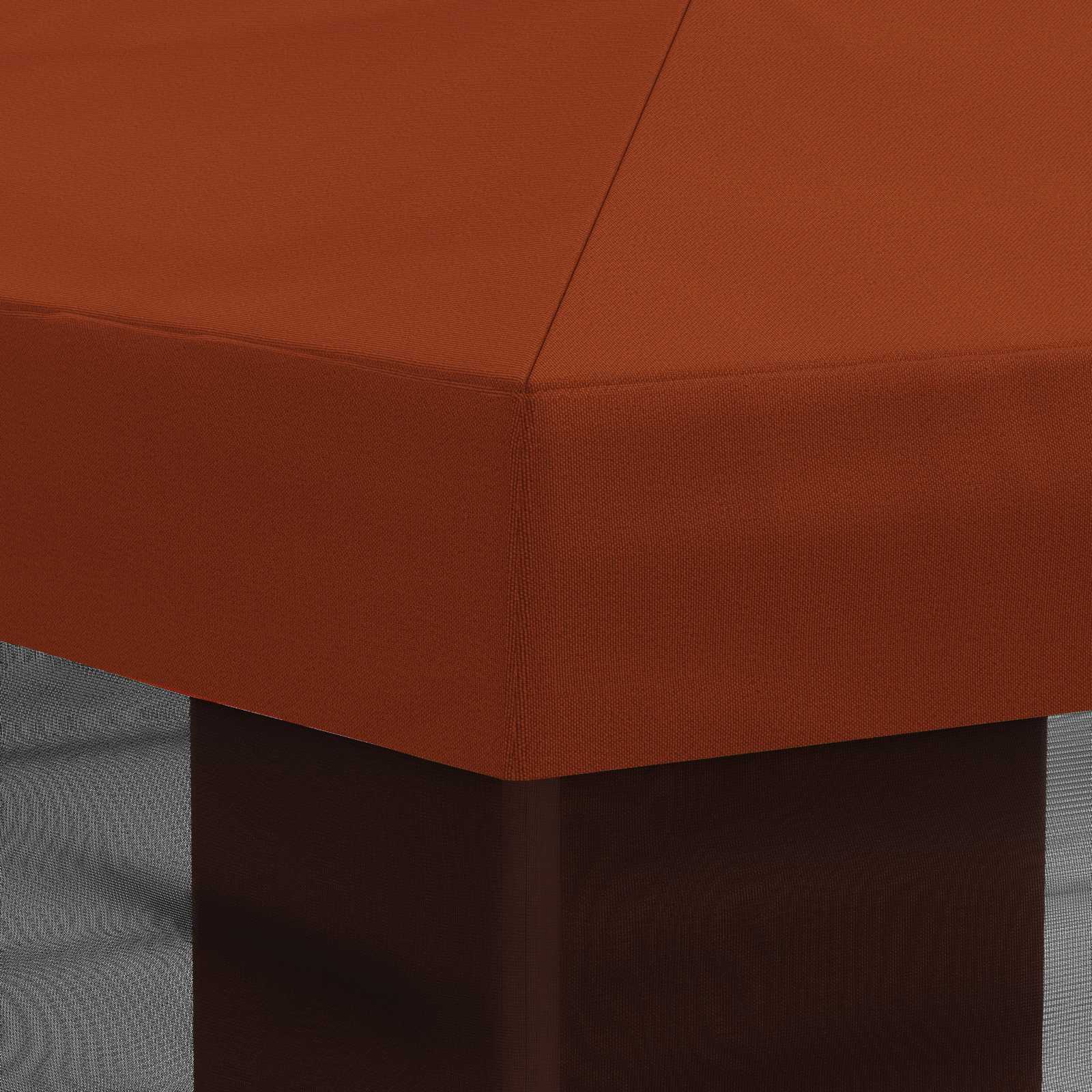 Copertura Gazebo con Pareti Laterali Terracotta Poliestere
