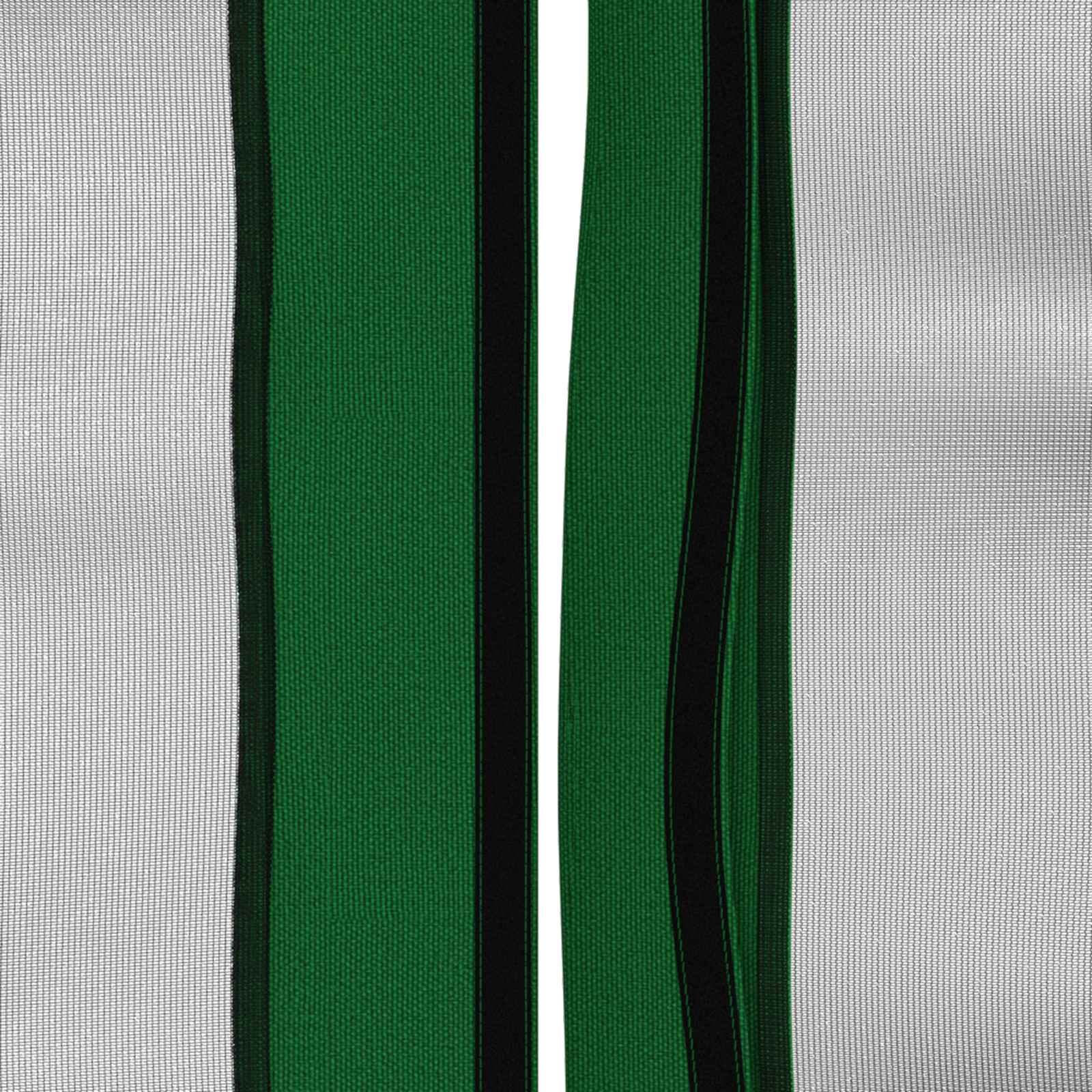 Copertura Gazebo con Pareti Laterali Verde 600,5 x 300,5 cm