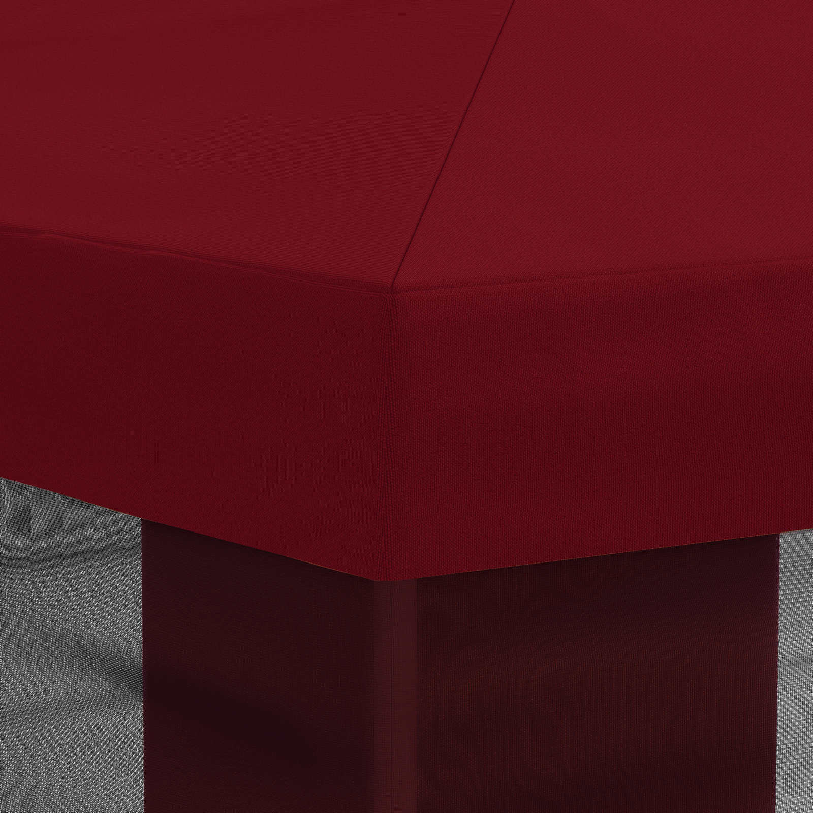 Copertura Gazebo con Pareti Laterali Borgogna 600,5 x 300,5 cm