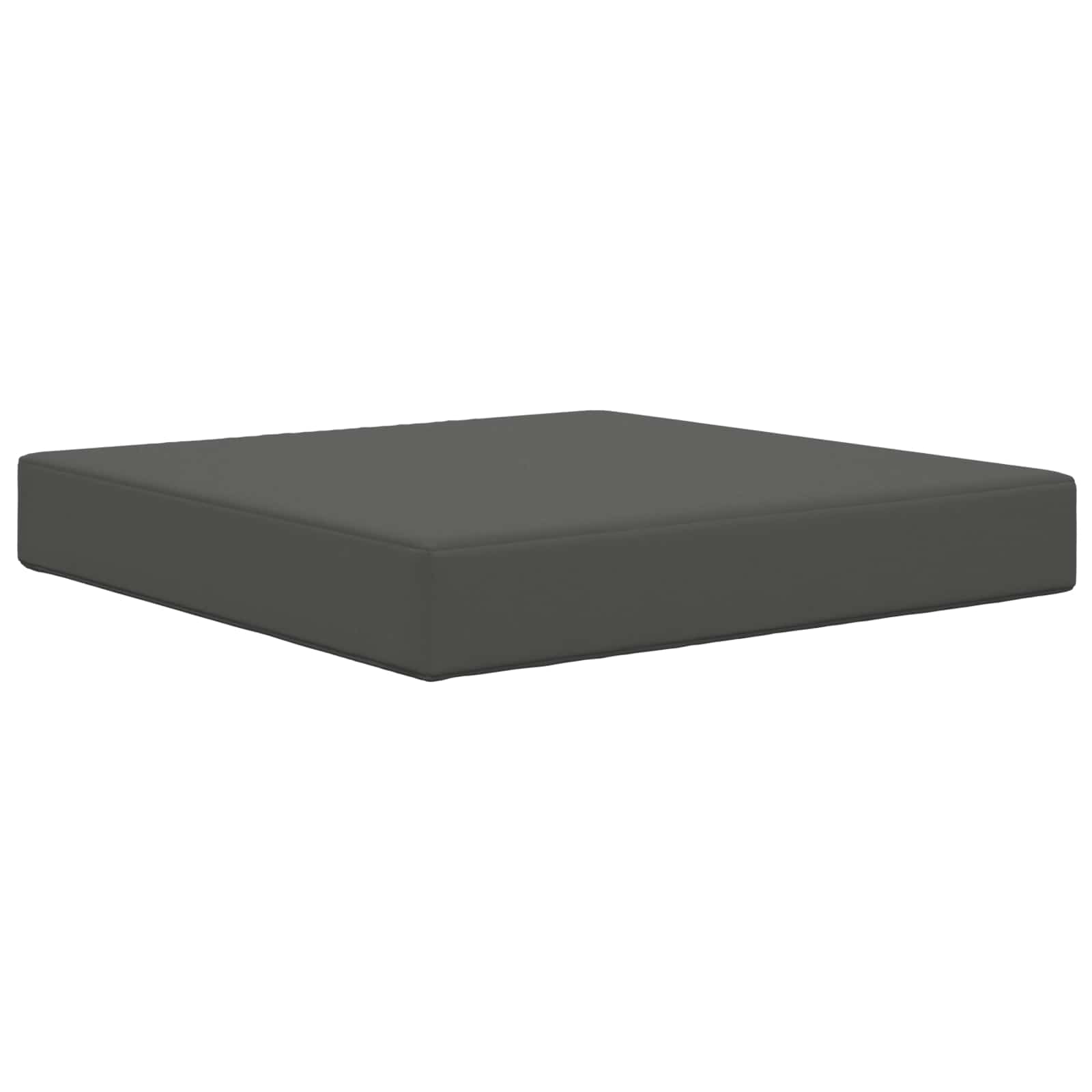 Cuscino per divano da esterno Poliestere Antracite 60 x 60 cm