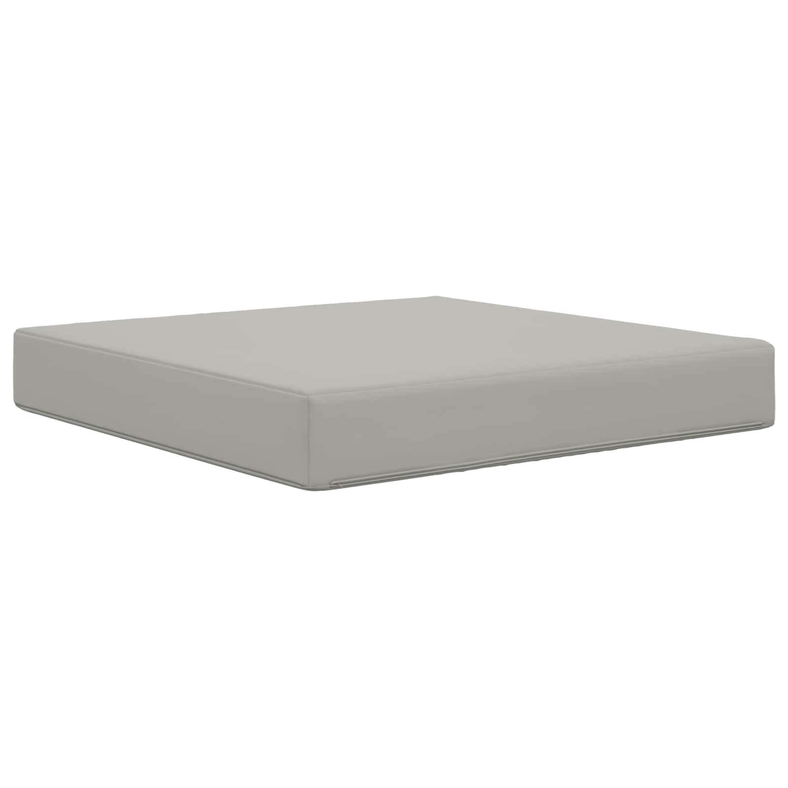 Cuscino per divano da esterno Poliestere Grigio 60 x 60 cm