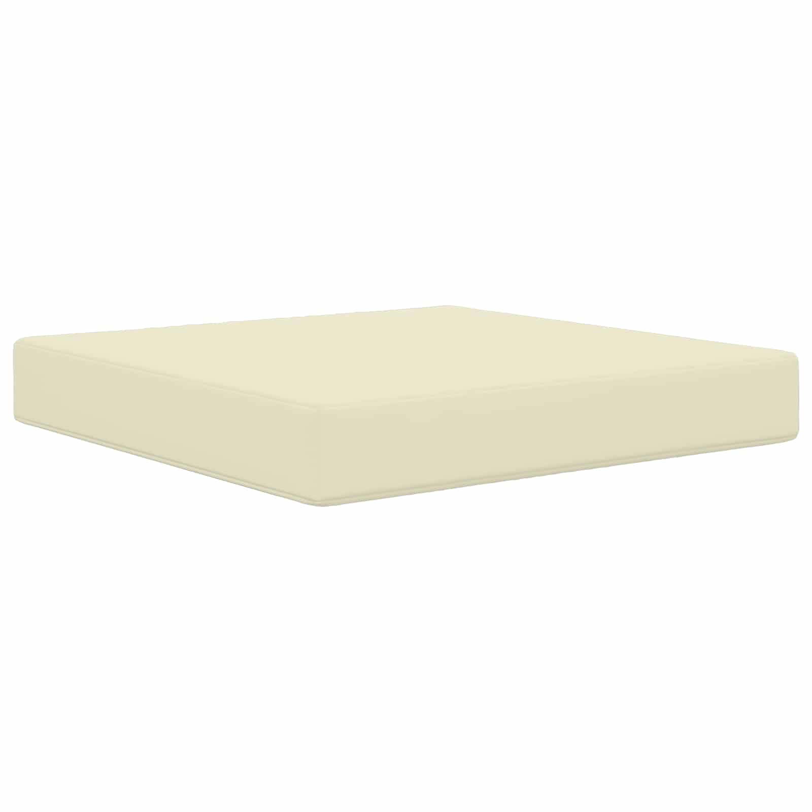 Cuscino per divano da esterno Poliestere Crema 60 x 60 cm