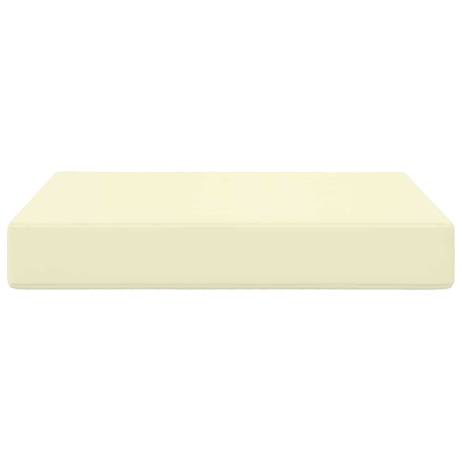 Cuscino per divano da esterno Poliestere Crema 60 x 60 cm