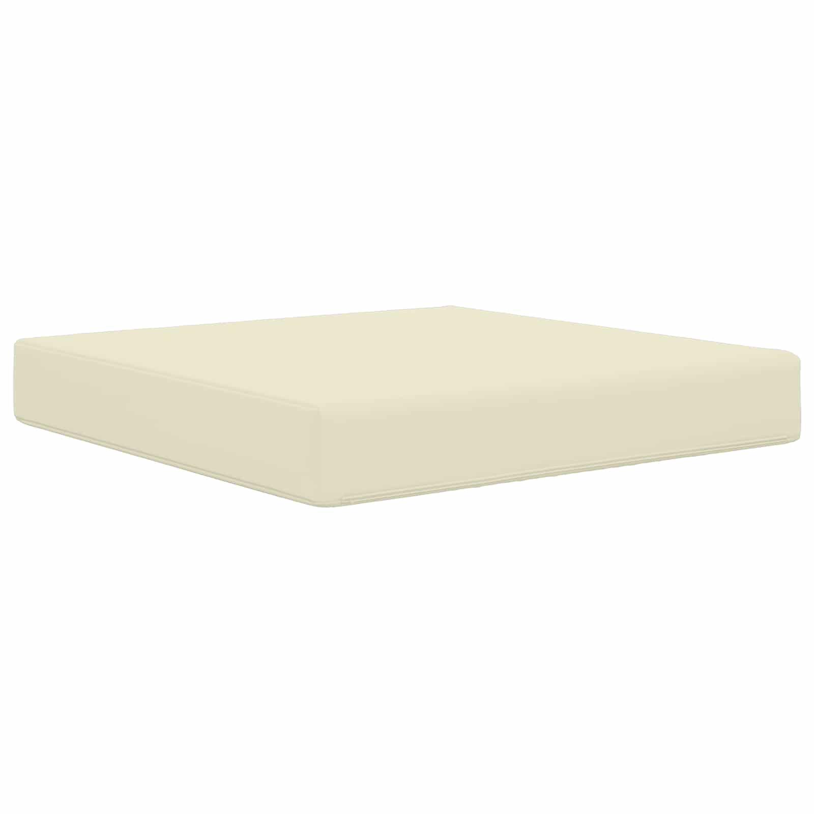 Cuscino per divano da esterno Poliestere Crema 60 x 60 cm
