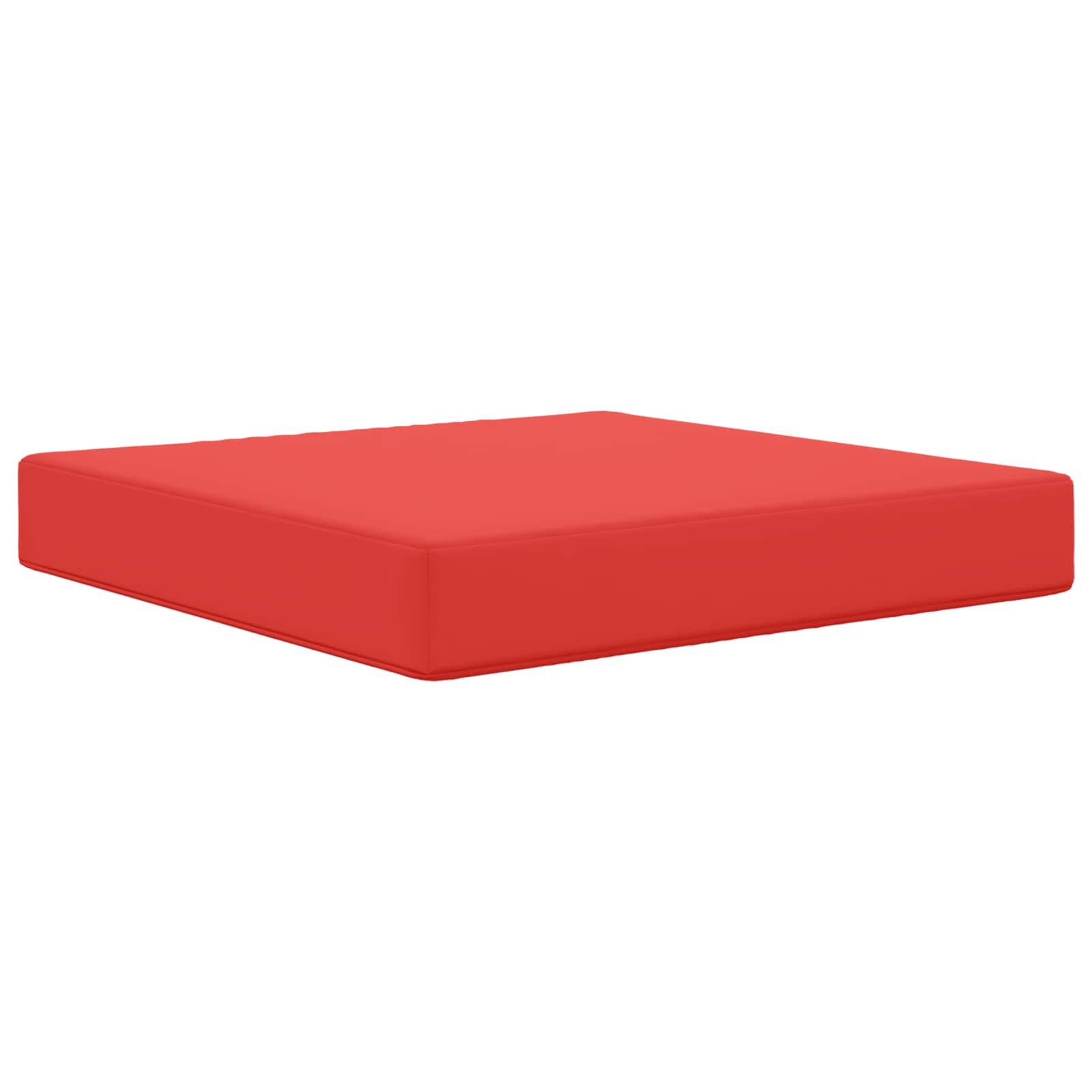 Cuscino per divano da esterno Poliestere Rosso 60 x 60 cm