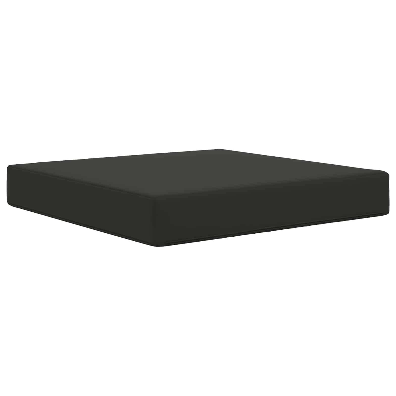 Cuscino per divano da esterno Poliestere Nero 60 x 60 cm