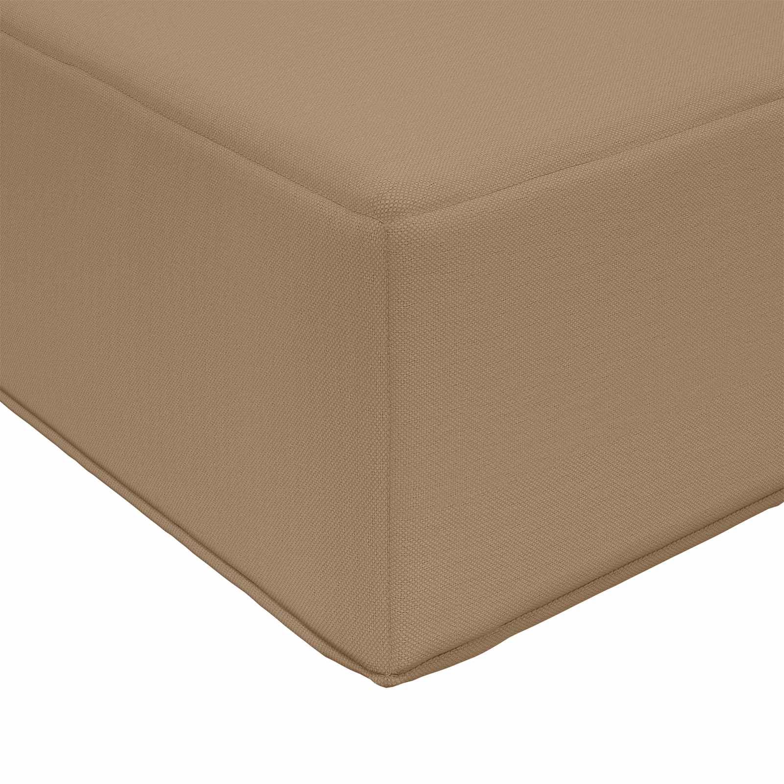 Cuscino per divano da esterno Poliestere Tortora 60 x 60 cm