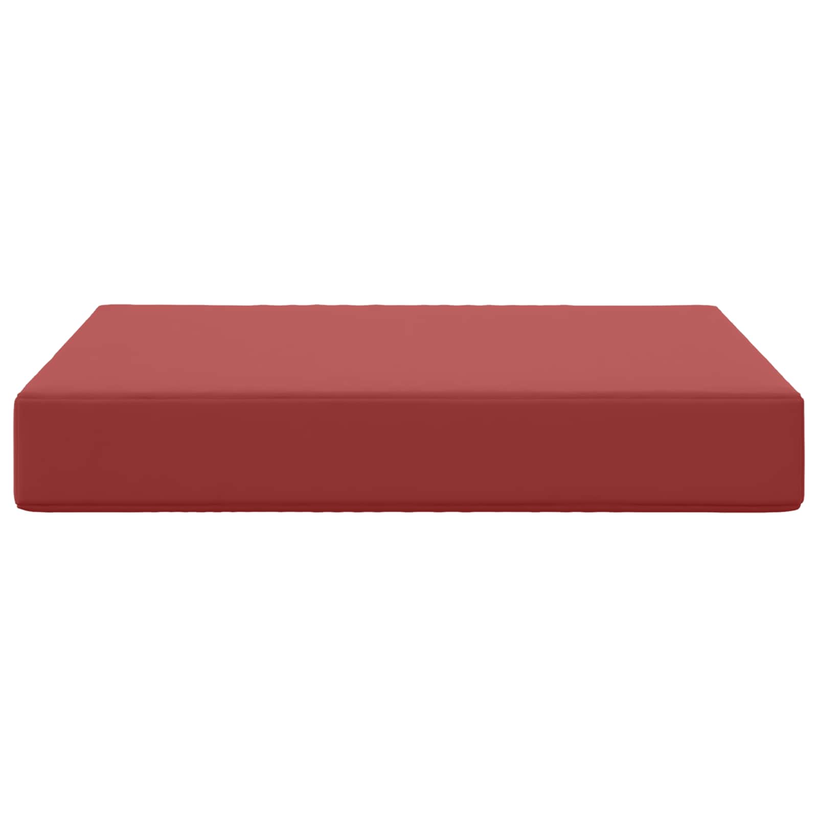 Cuscino per divano da esterno Poliestere Rosso vino 60 x 60 cm