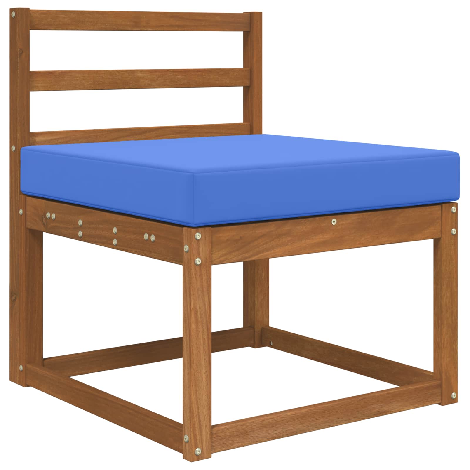 Cuscino per divano da esterno Poliestere Blu Reale 60 x 60 cm