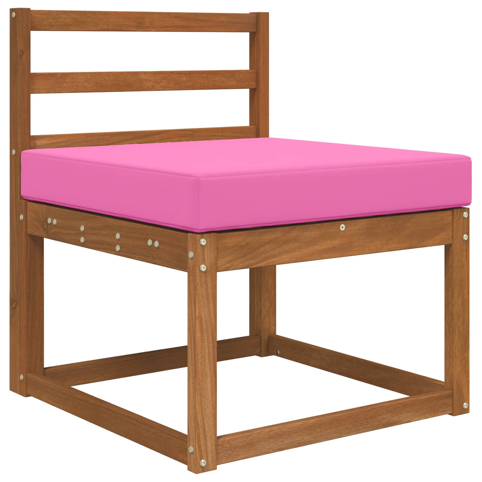 Cuscino per divano da esterno Poliestere Rosa 60 x 60 cm
