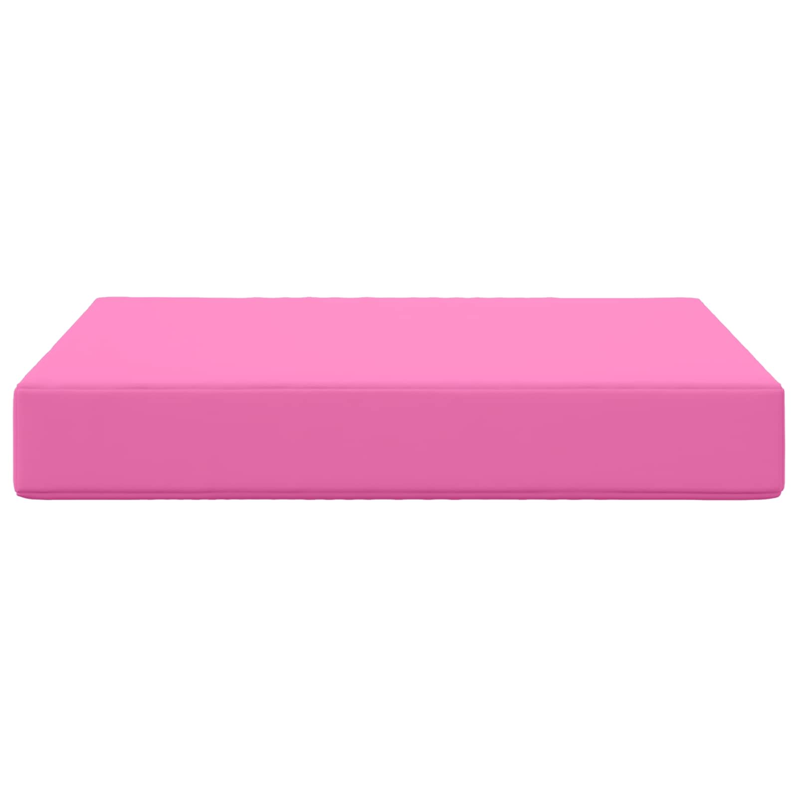 Cuscino per divano da esterno Poliestere Rosa 60 x 60 cm
