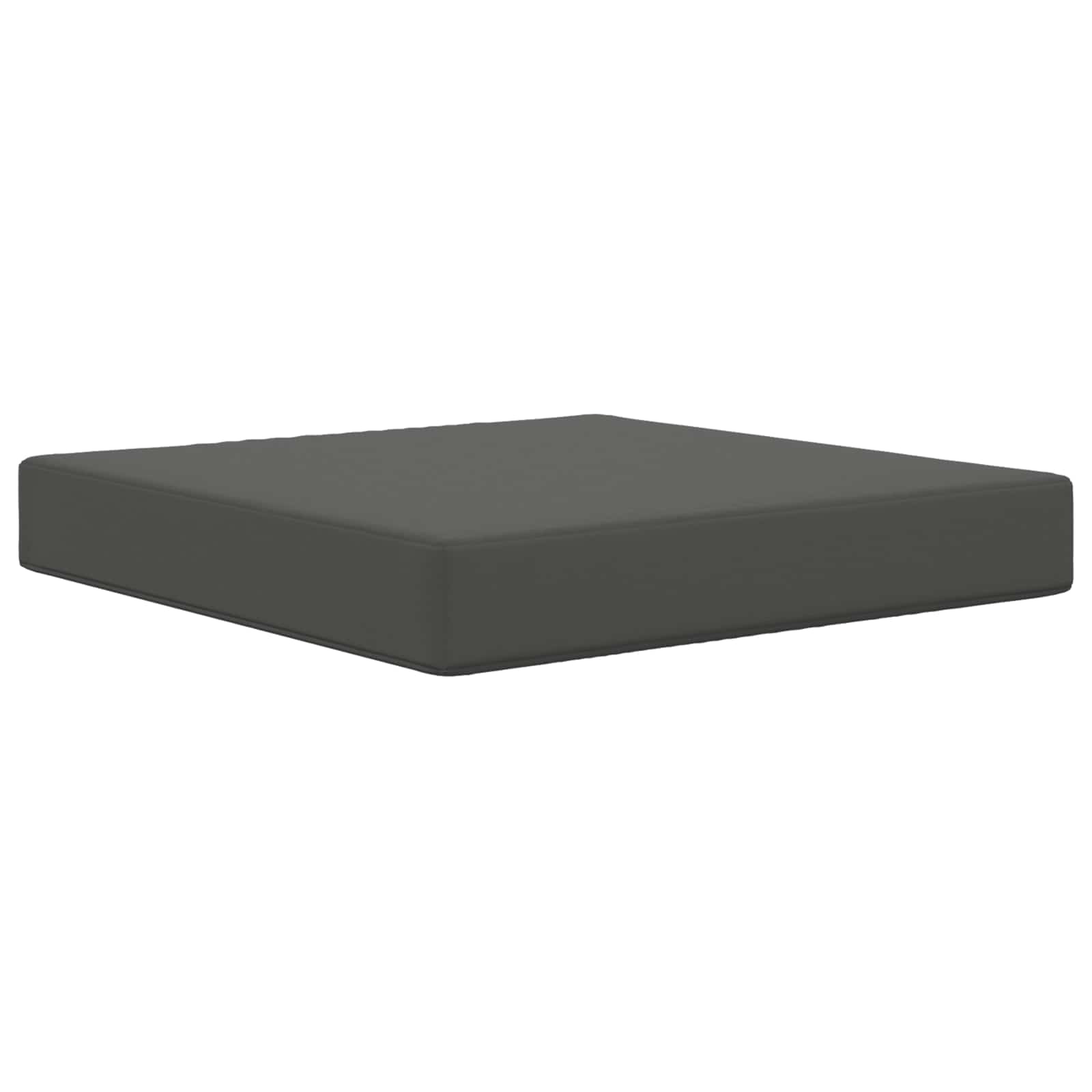 Cuscino per divano da esterno Poliestere Antracite 60 x 60 cm