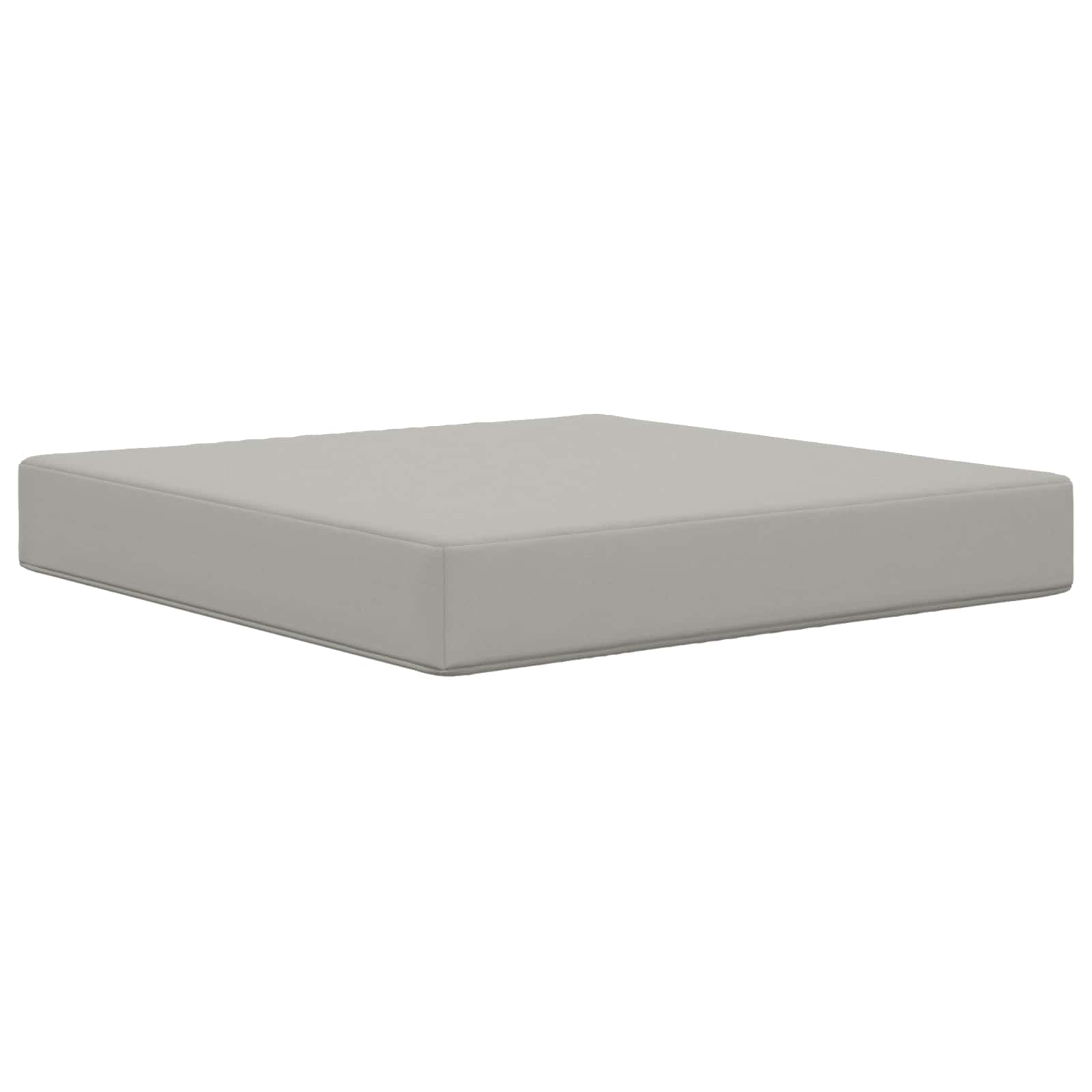 Cuscino per divano da esterno Poliestere Grigio 60 x 60 cm
