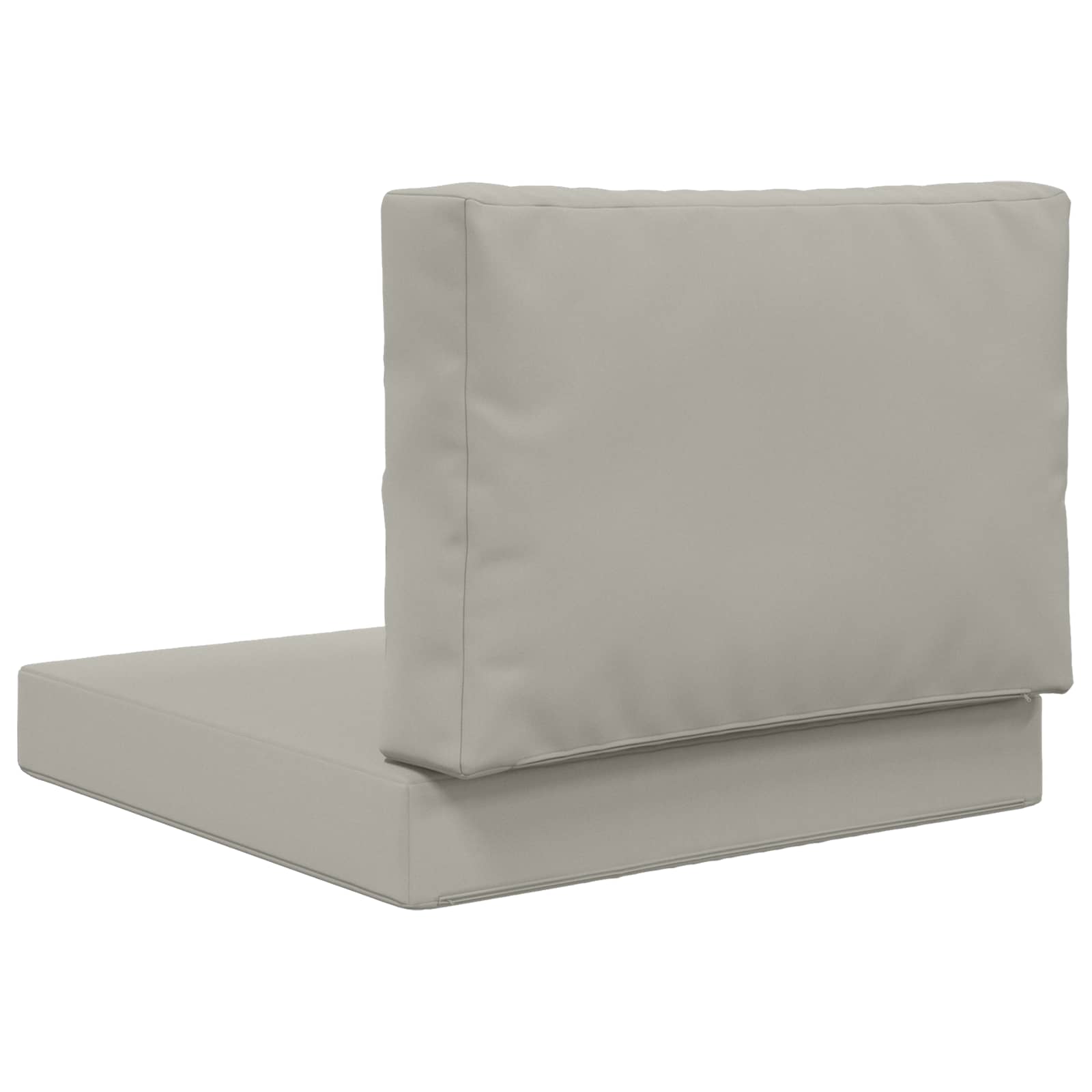 Cuscino per divano da esterno Poliestere Grigio 60 x 60 cm