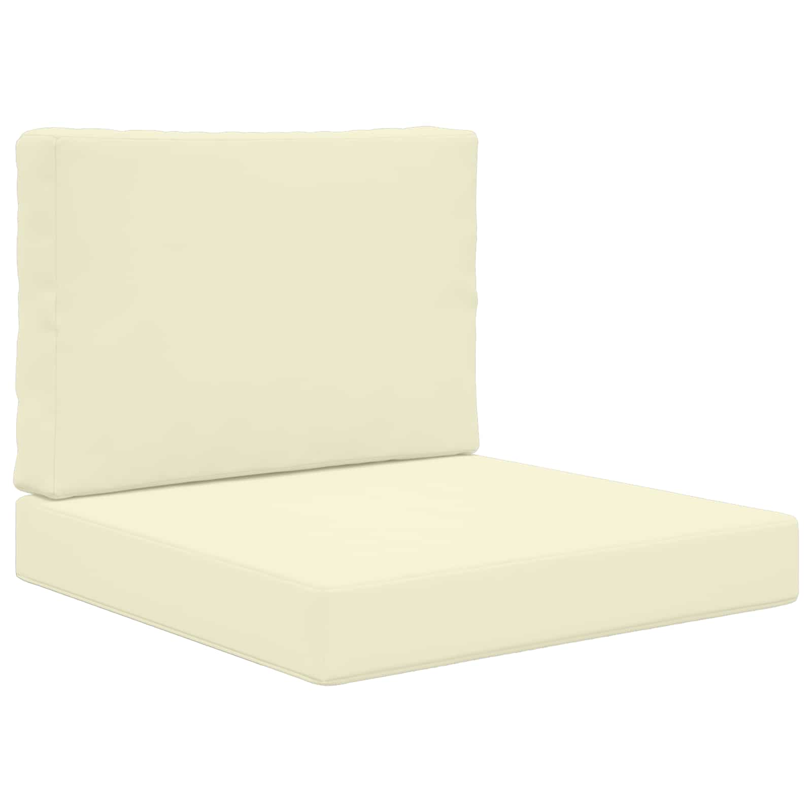 Cuscino per divano da esterno Poliestere Crema 60 x 60 cm