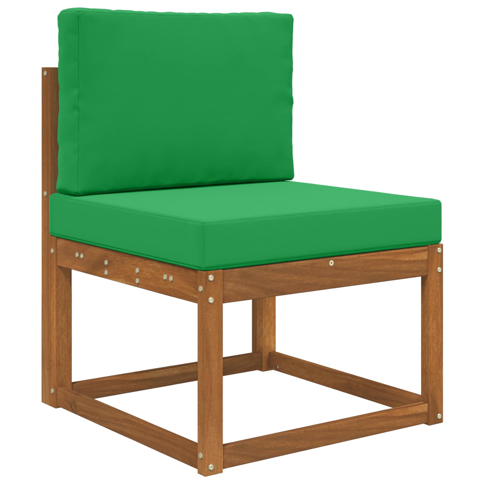 Cuscino per divano da esterno Poliestere Verde 60 x 60 cm