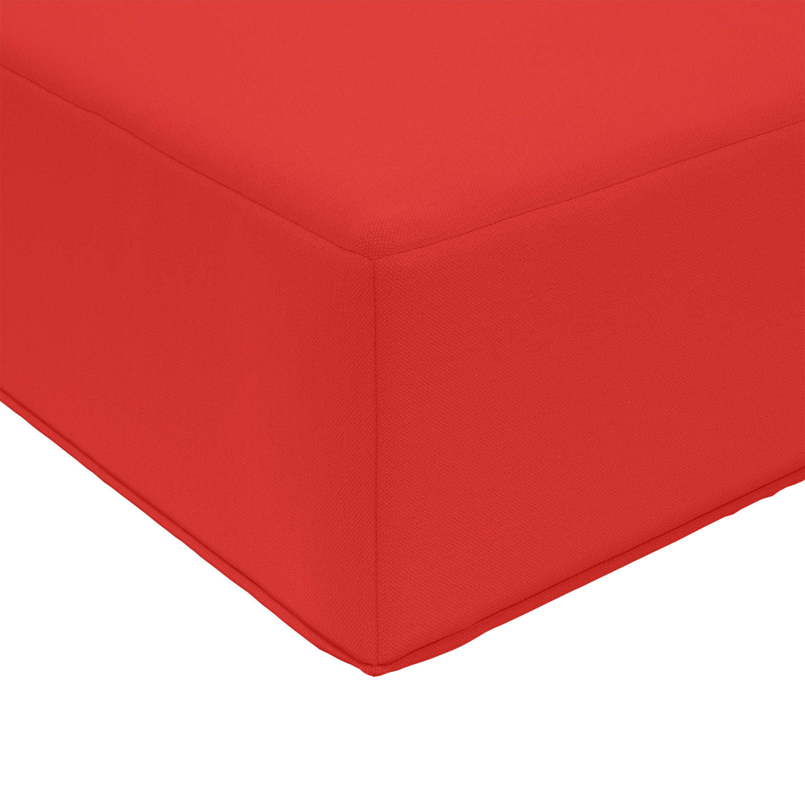 Cuscino per divano da esterno Poliestere Rosso 60 x 60 cm