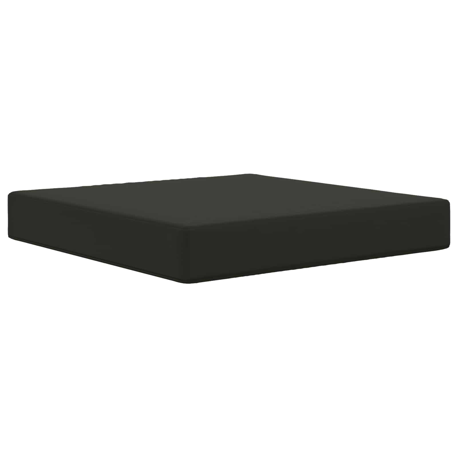 Cuscino per divano da esterno Poliestere Nero 60 x 60 cm